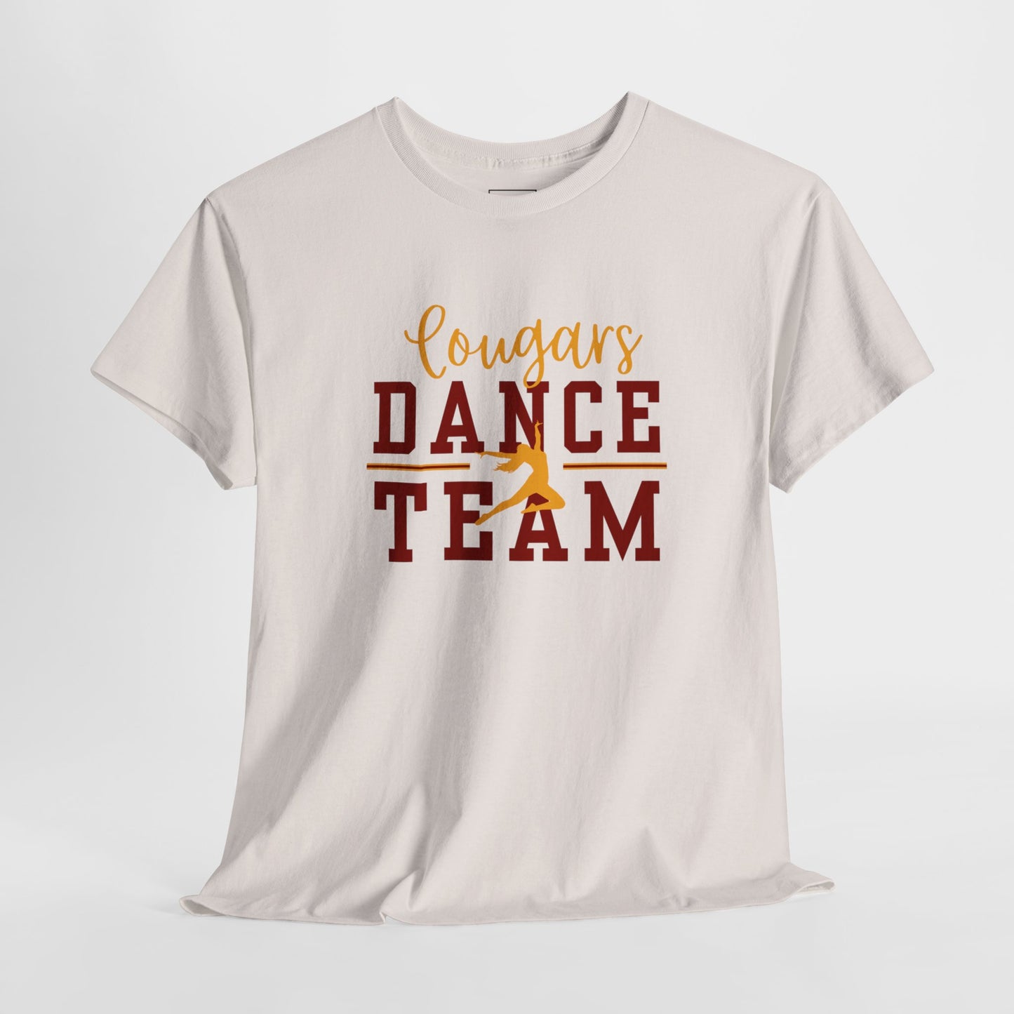 GMS Garrard Middle School Cougars Dance Team T-Shirt (Front Only)