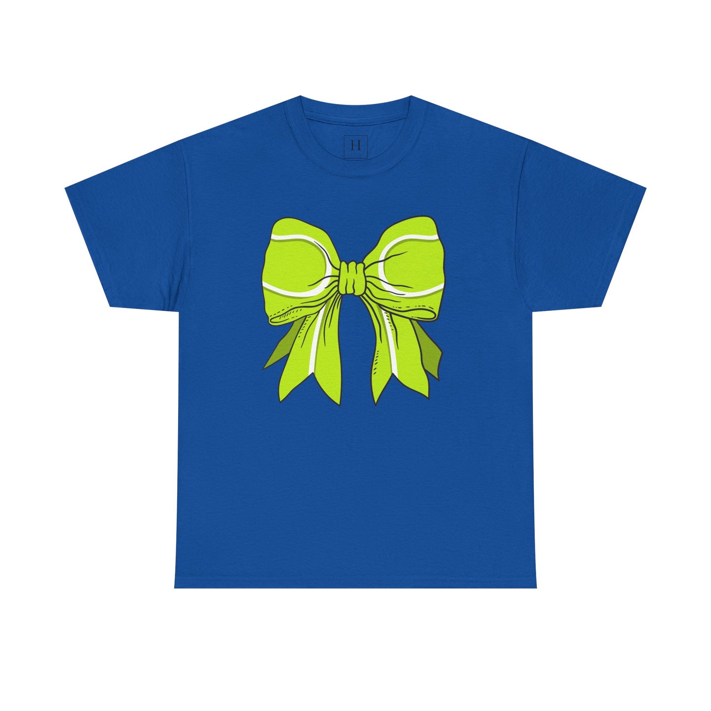 Tennis Sport Bow Tee - Unisex Heavy Cotton