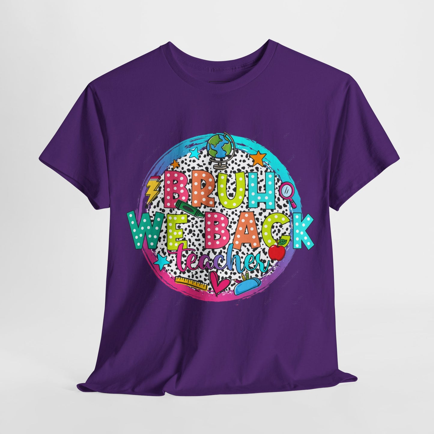 Bruh We Back Teacher T-Shirt