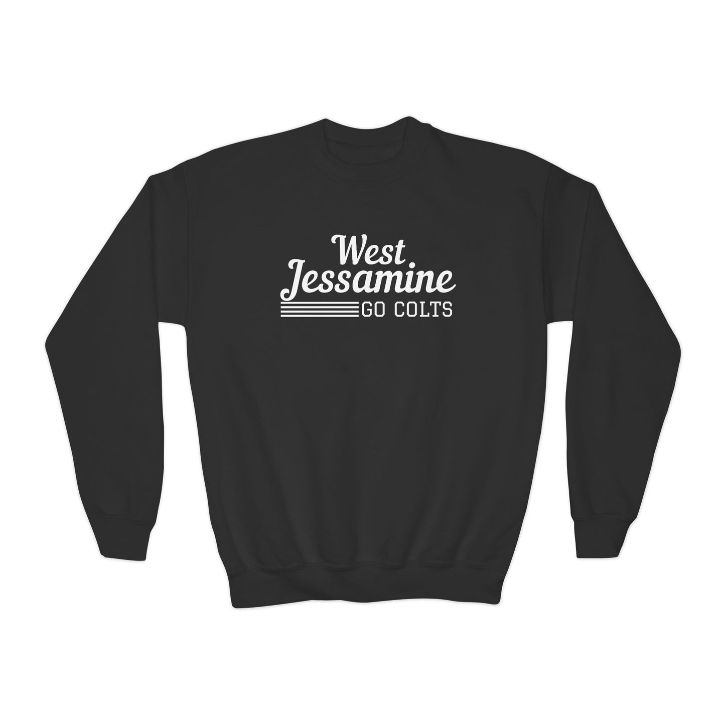 Youth Crewneck Sweatshirt - West Jessamine Colts - Unisex
