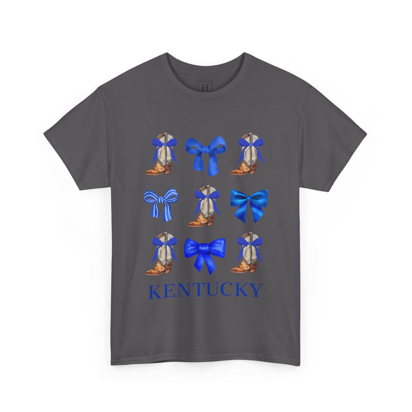 Kentucky Wildcats Coquette Bow and Cowgirl Boots Shirt