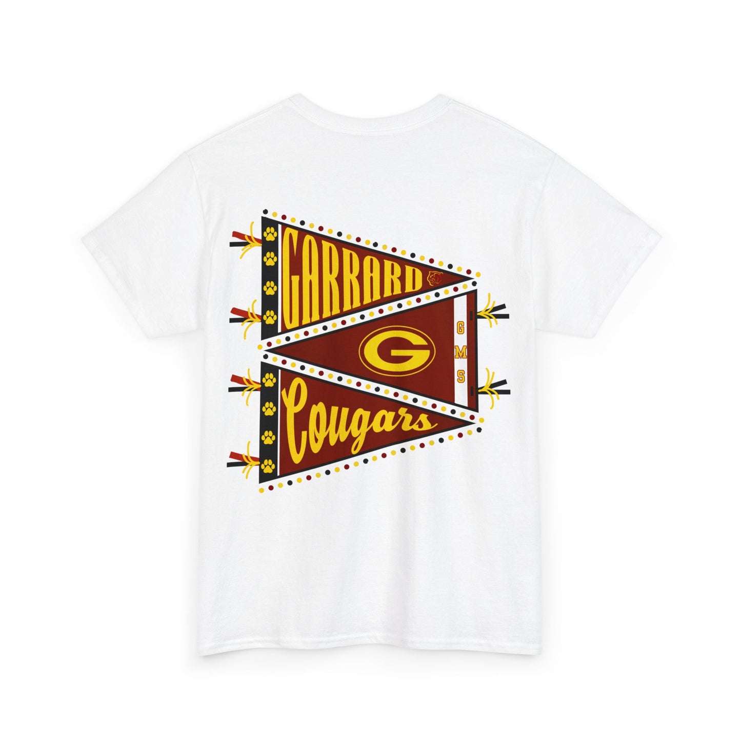 Garrard Middle Cougars Pride T-Shirt (Front & Back)
