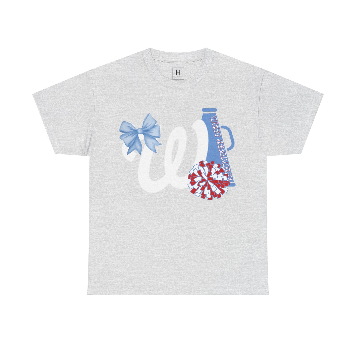 West Jessamine Cheer Bow & Poms - Unisex Shirt