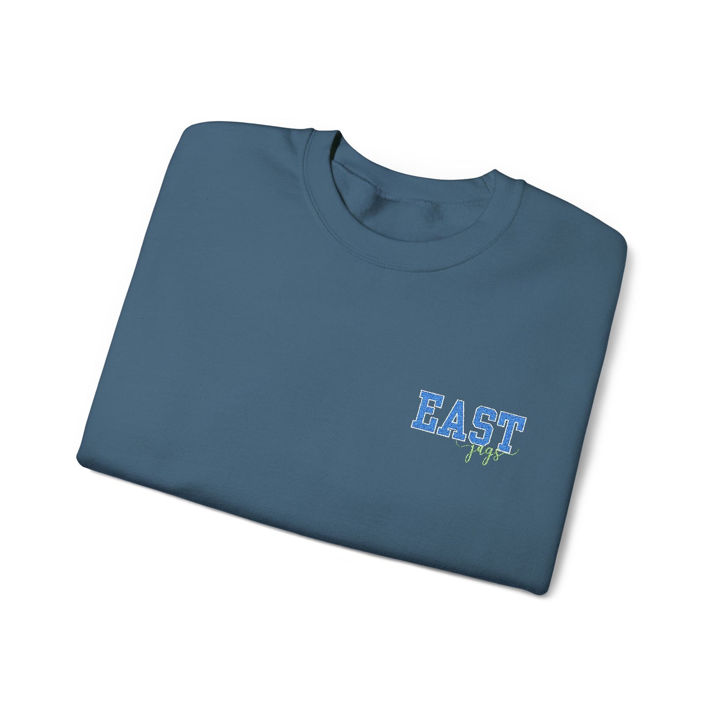 East Jessamine Jags Crewneck Sweatshirt | Unisex Pullover -- Embroidered