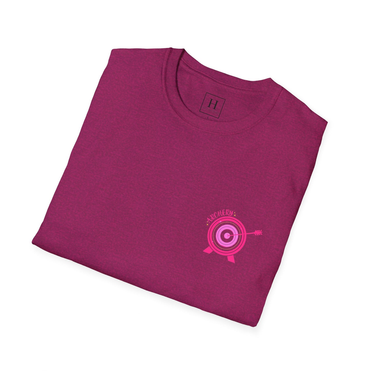 in my archery ERA pink tshirt