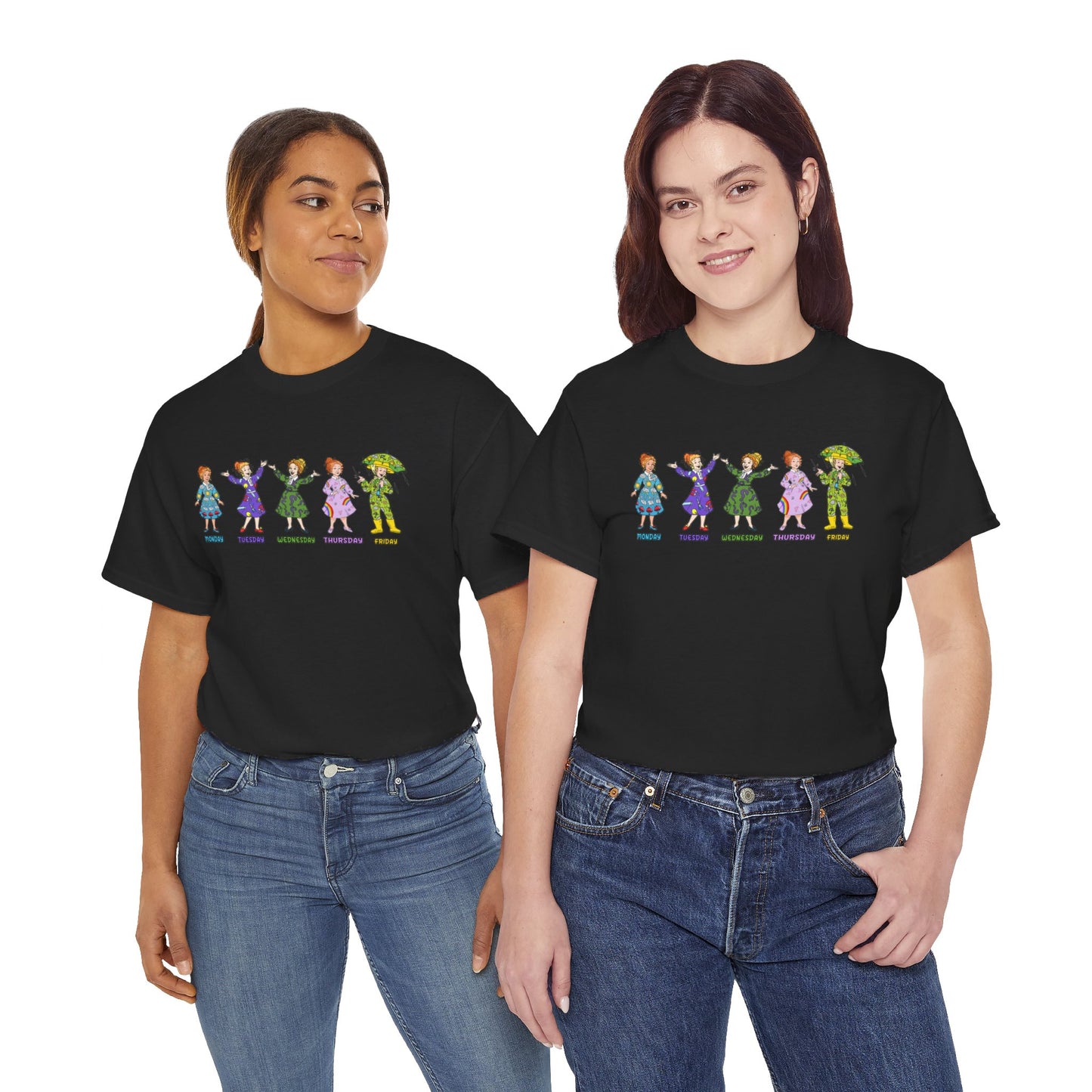 Monday-Friday Ms. Frizzle Teacher T-Shirt