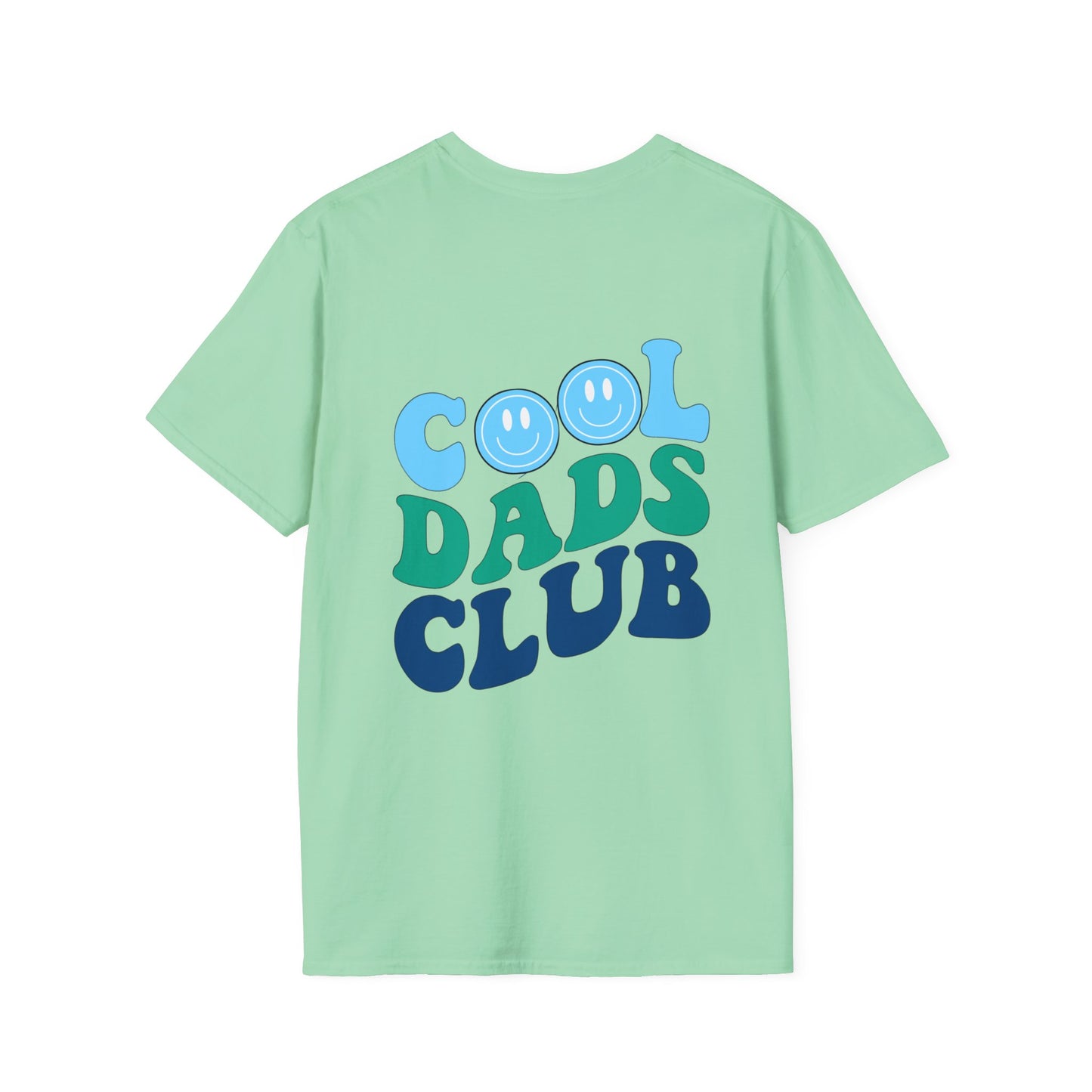 Cool Dads Club T-Shirt (front and back)
