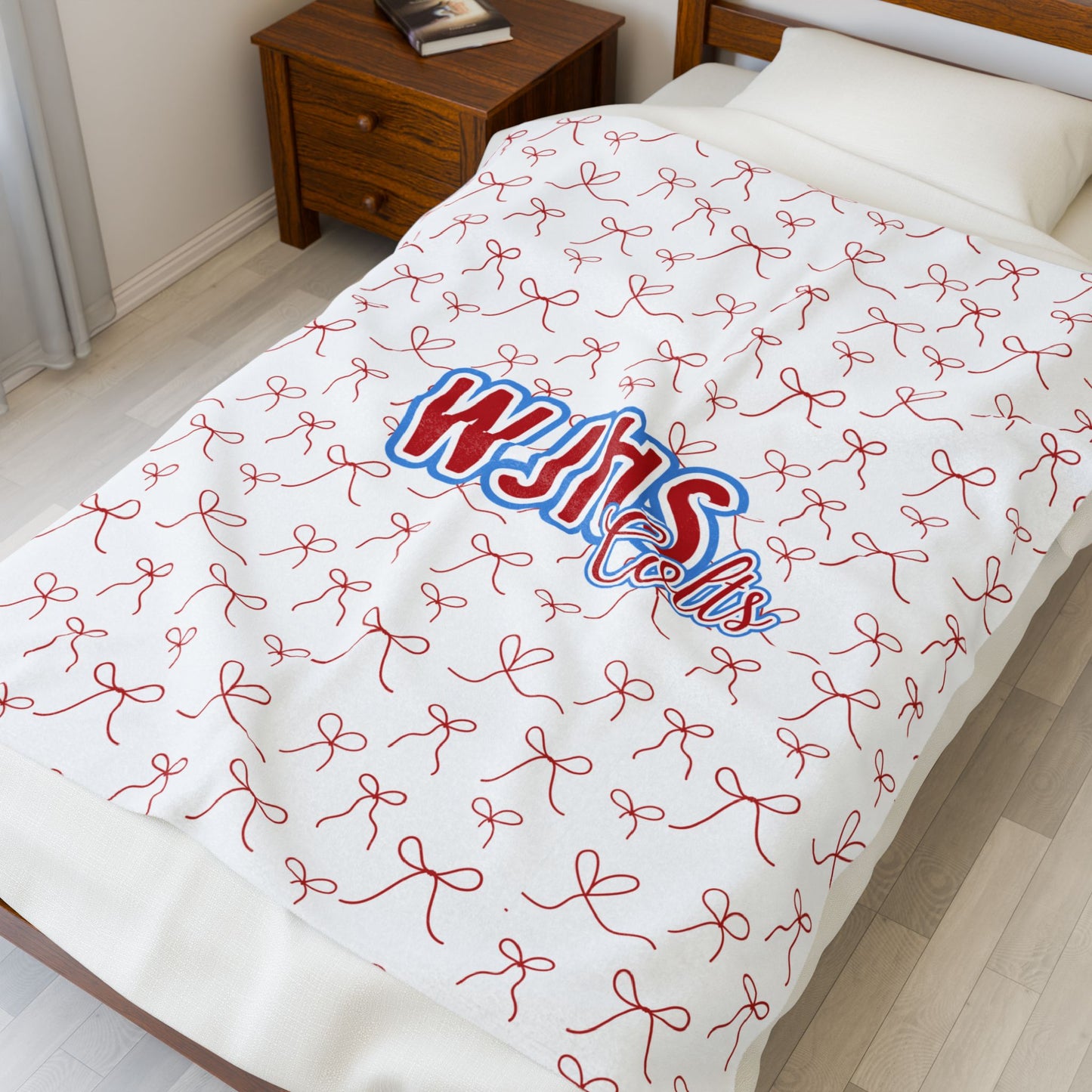 WJHS - High School - Colts Bow Blanket