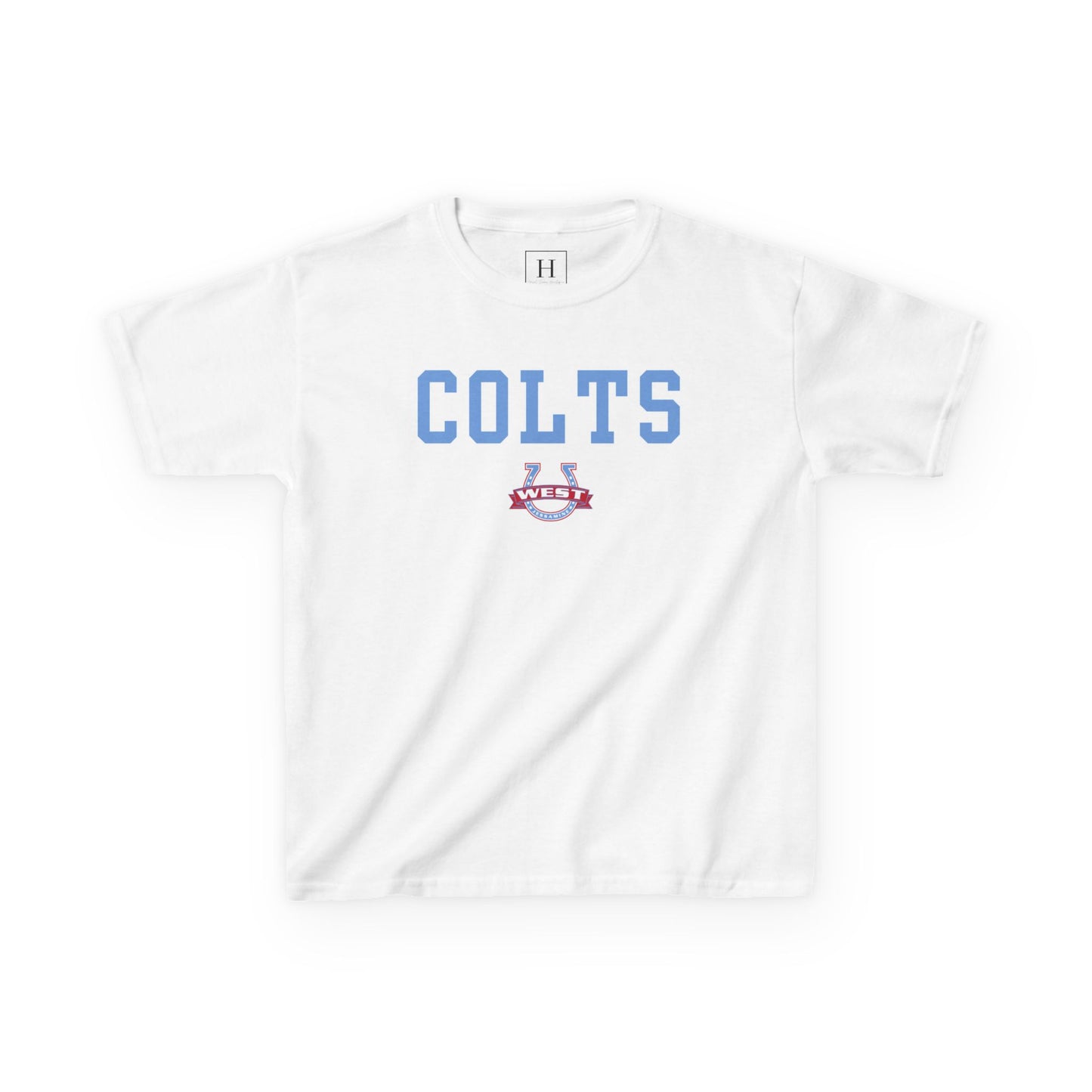 YOUTH --- COLTS - West Horseshoe Logo - Unisex Shirt
