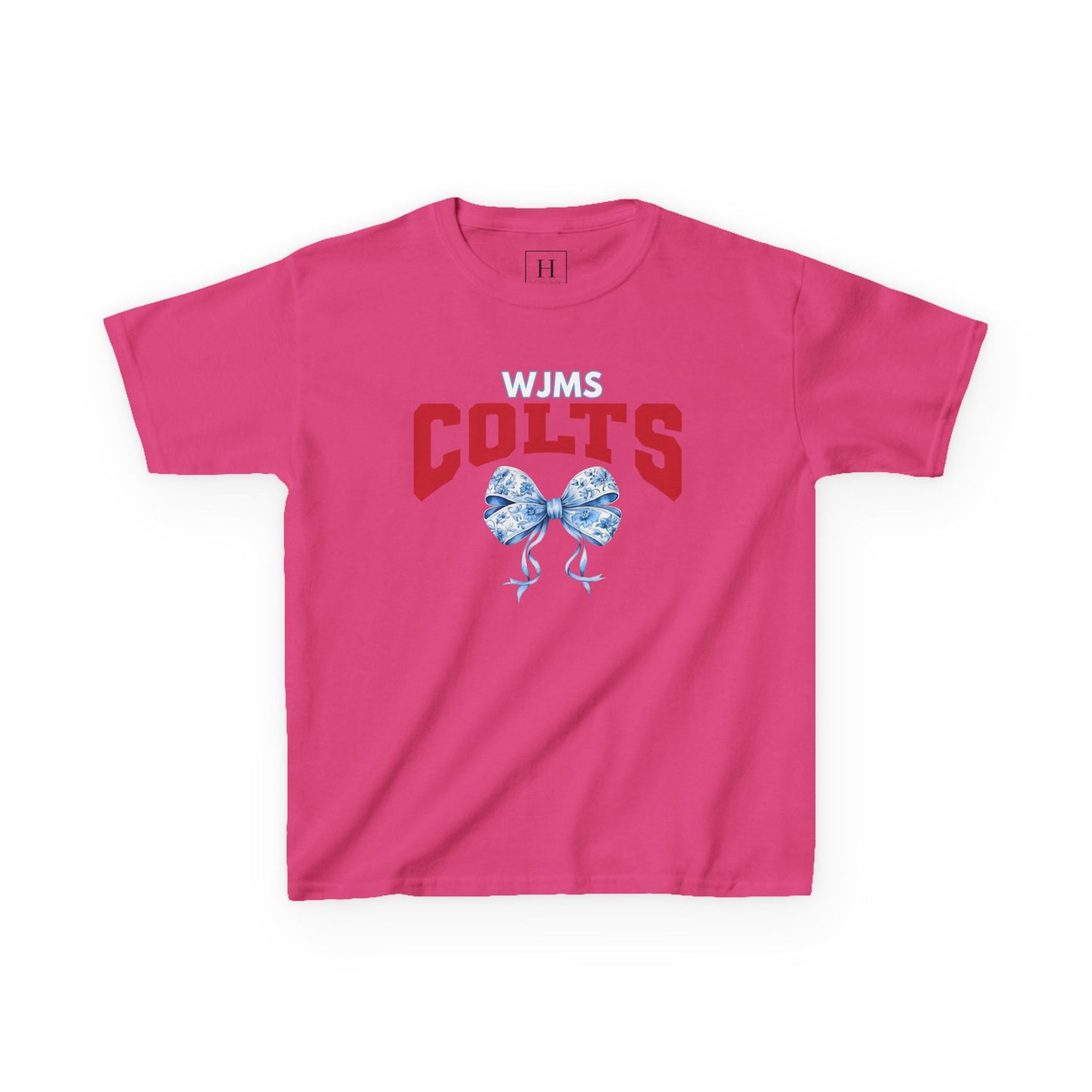 YOUTH - WJMS COLTS Coquette Bow Tee