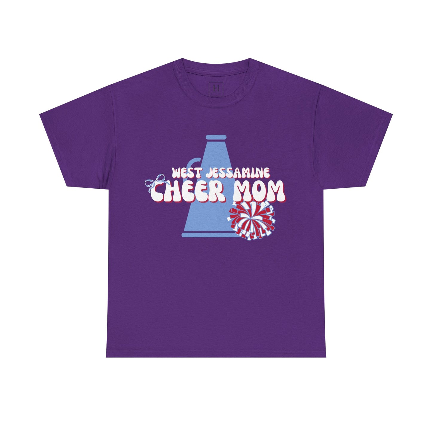 West Jessamine Cheer Mom Megaphone & Pom - Unisex Shirt