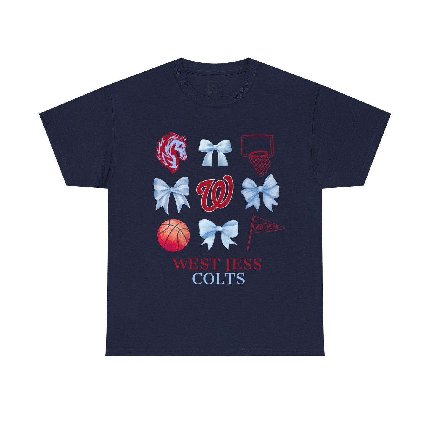 West Jessamine Basketball Coquette Unisex Tee