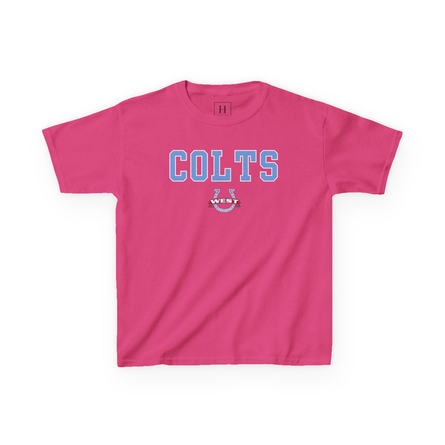 YOUTH --- COLTS - West Horseshoe Logo - Unisex Shirt