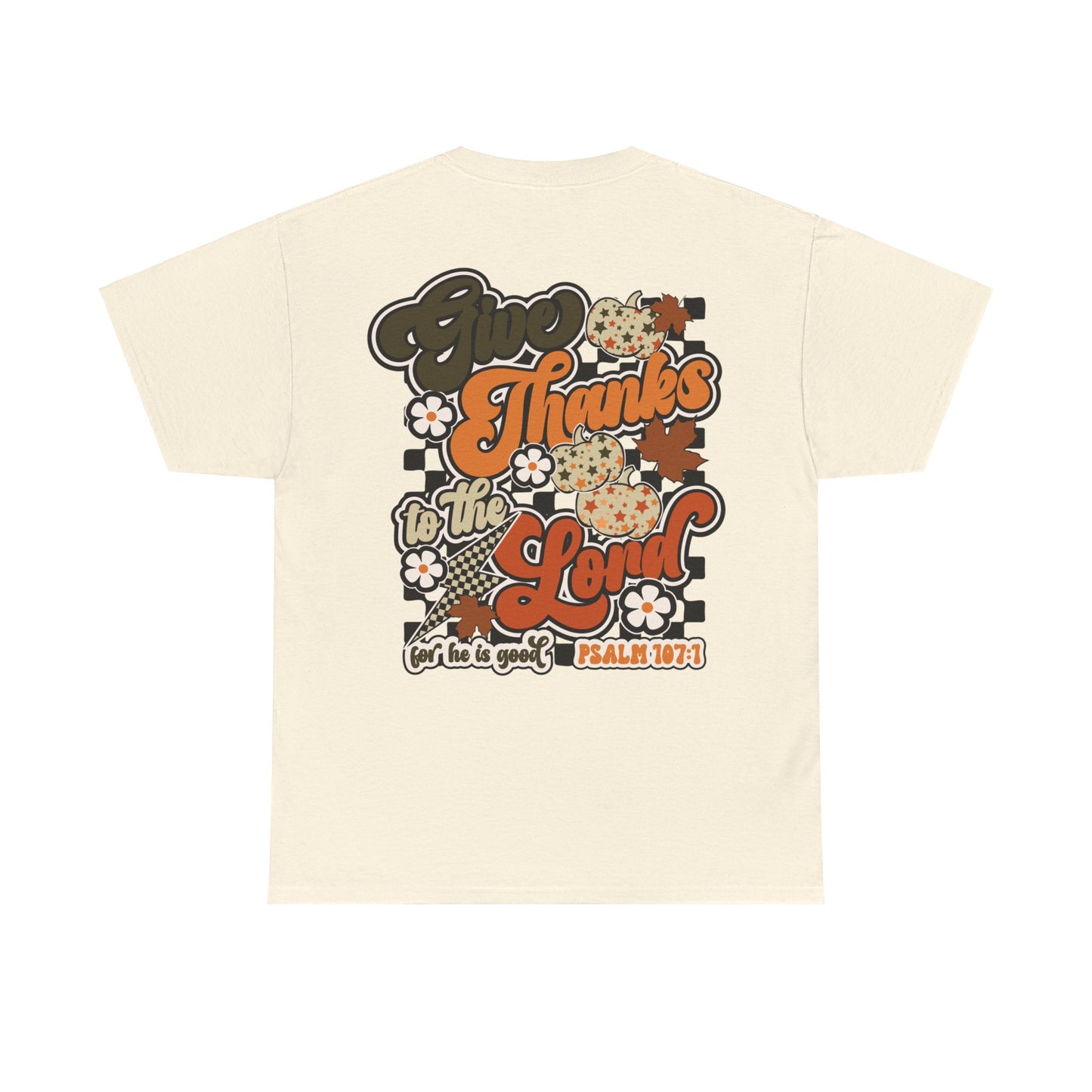 Retro Give Thanks To The Lord T-Shirt