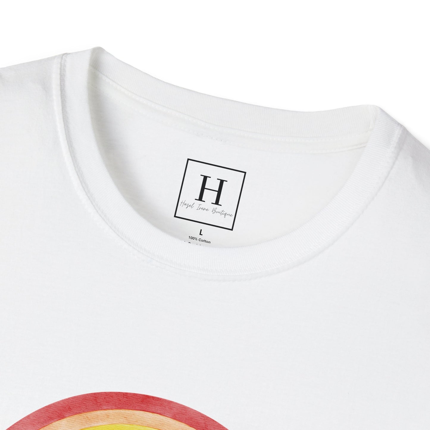 Rainbow God's Promise Genesis 13 Christian T-shirt