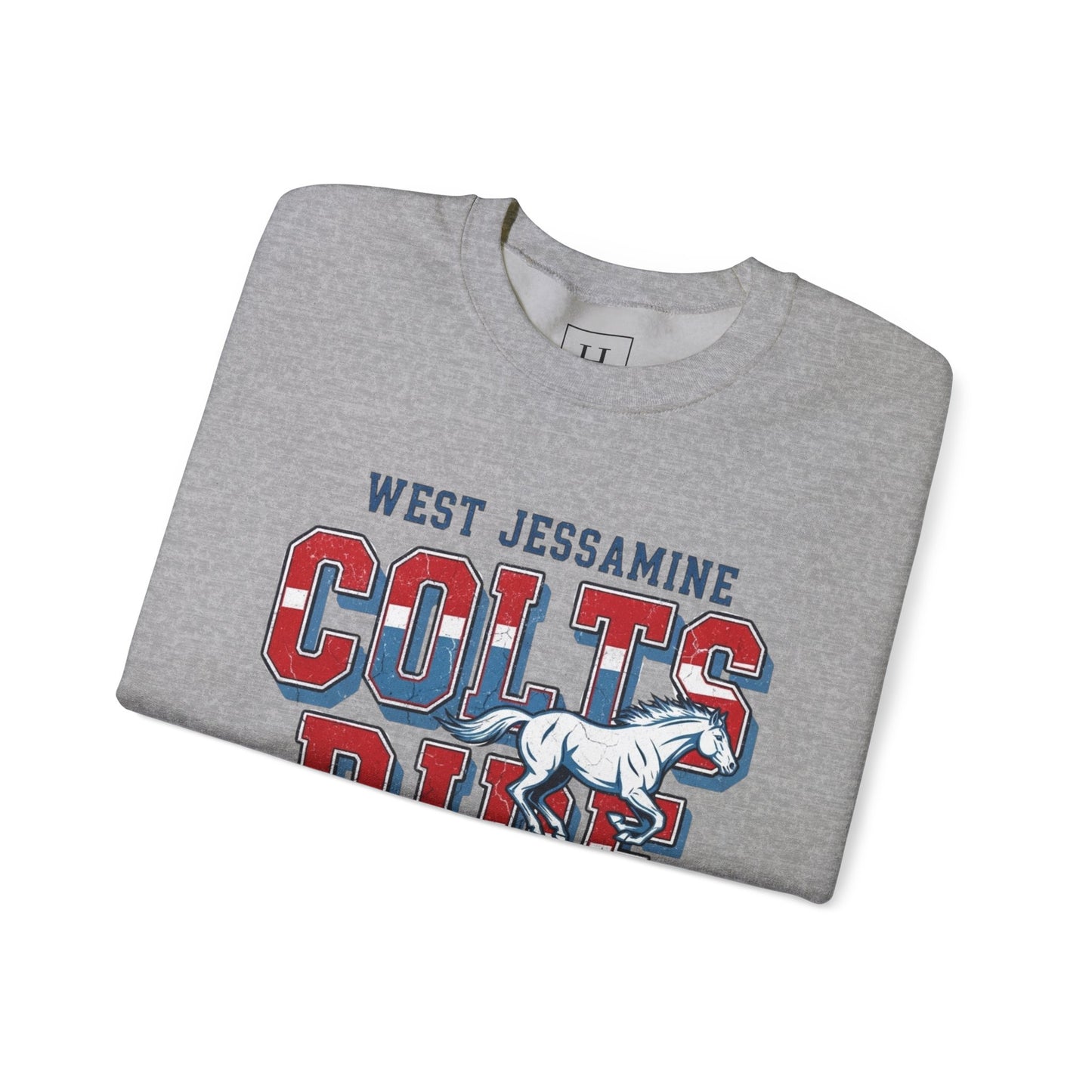 Crewneck Sweatshirt - West Jess RIDE COLTS Sweater