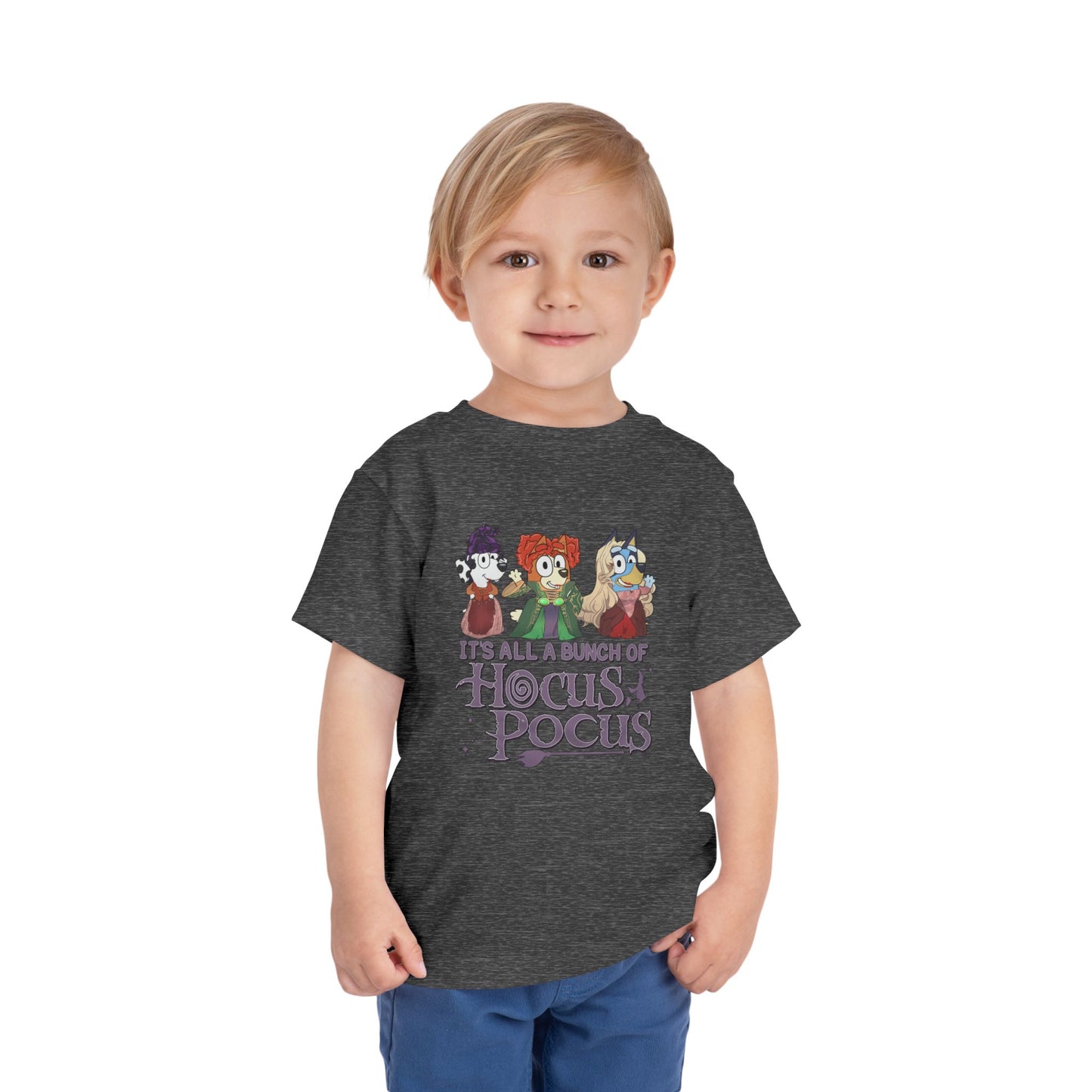 Toddler Bluey Hocus Pocus Halloween T-shirt
