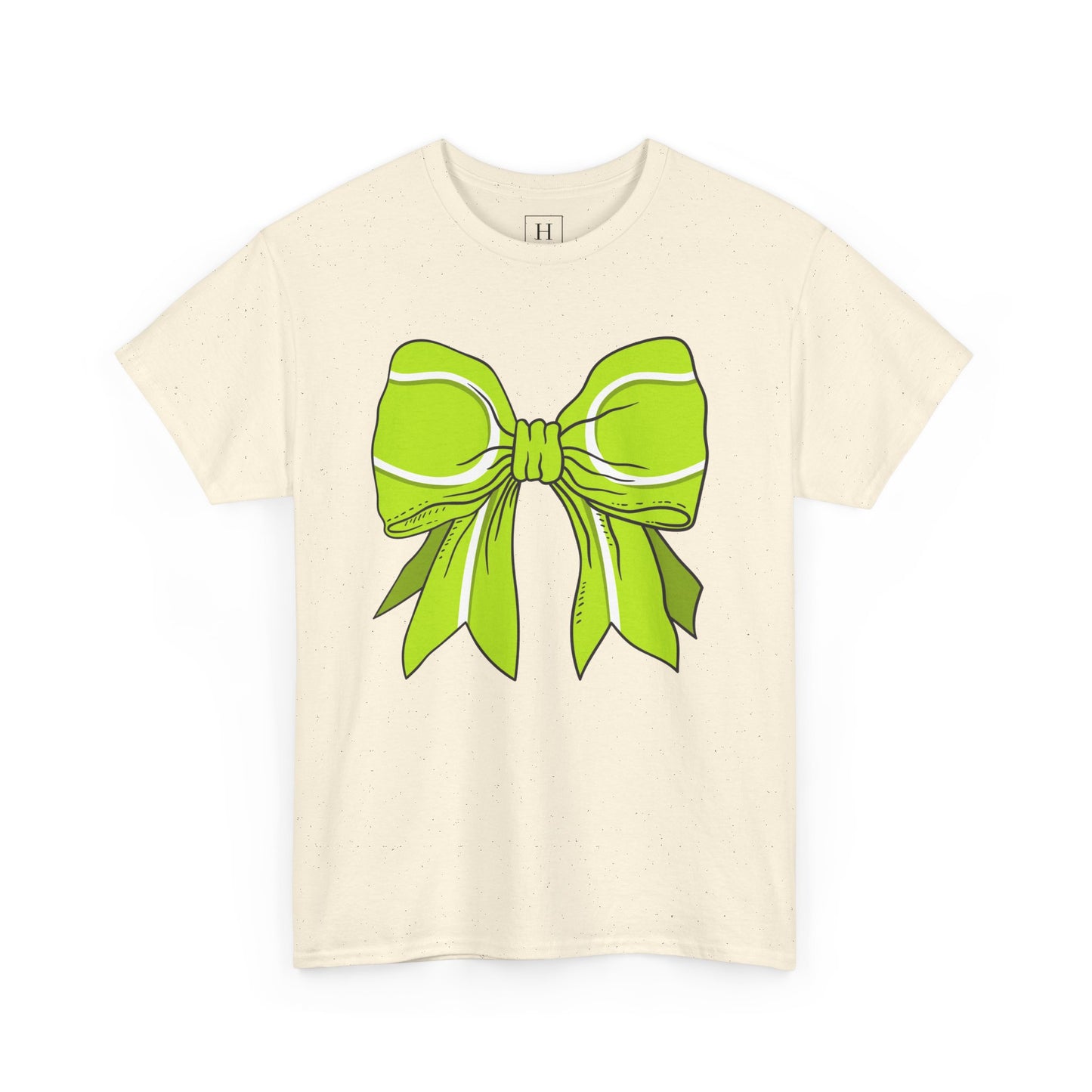 Tennis Sport Bow Tee - Unisex Heavy Cotton