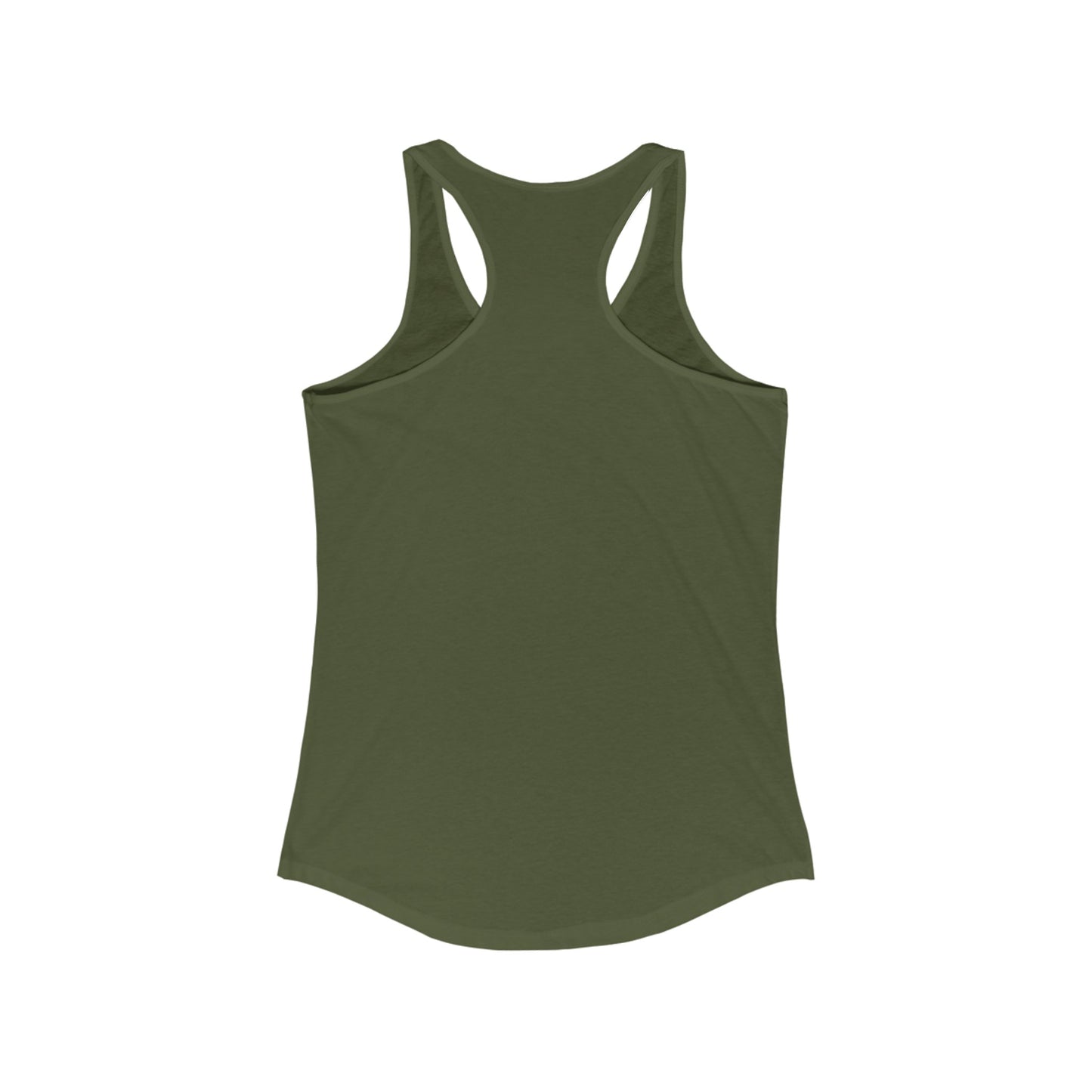 in my baseball mom era Racerback Tank