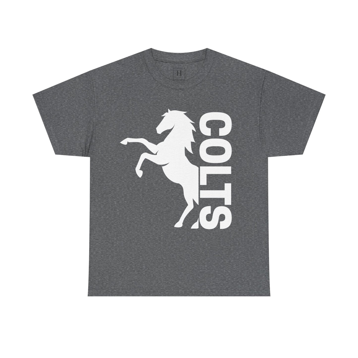 COLTS, Horse in White - Unisex Tee