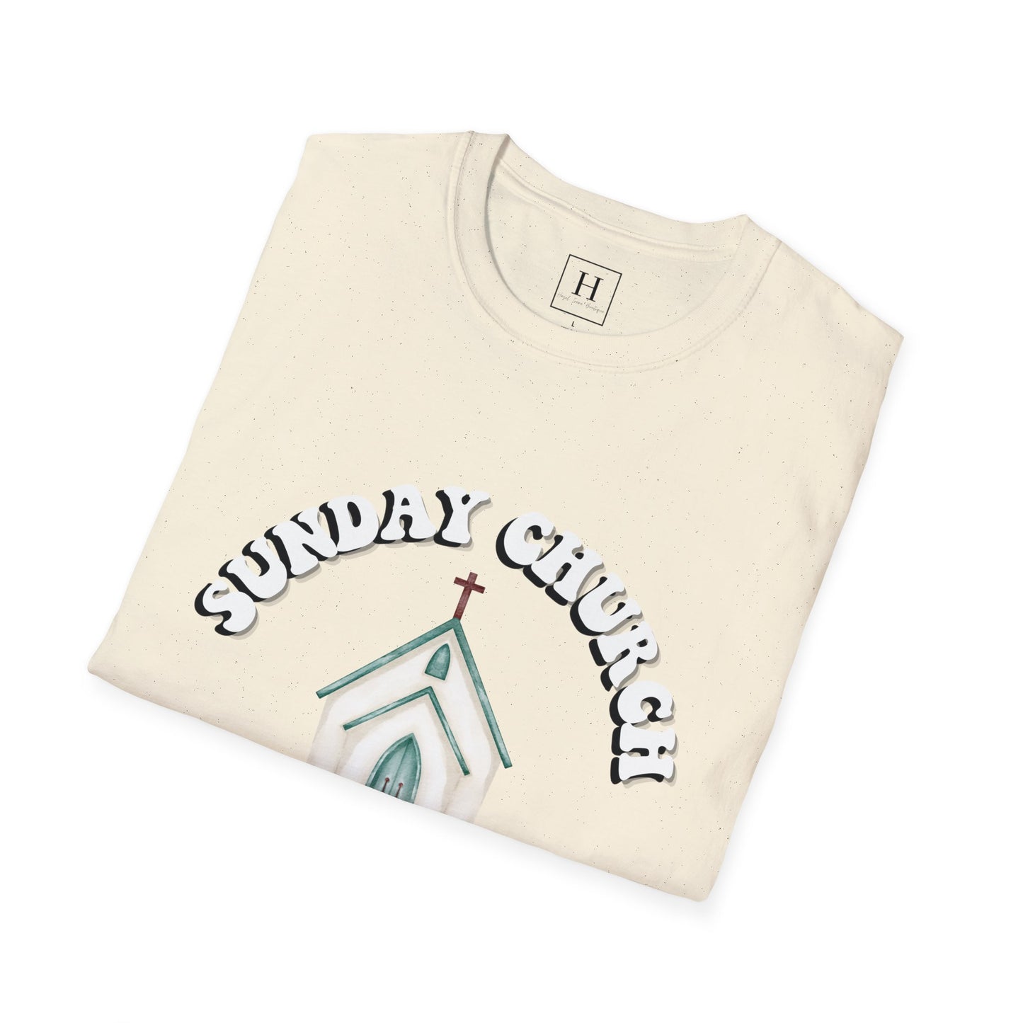 Sunday Church Club Christian T-shirt