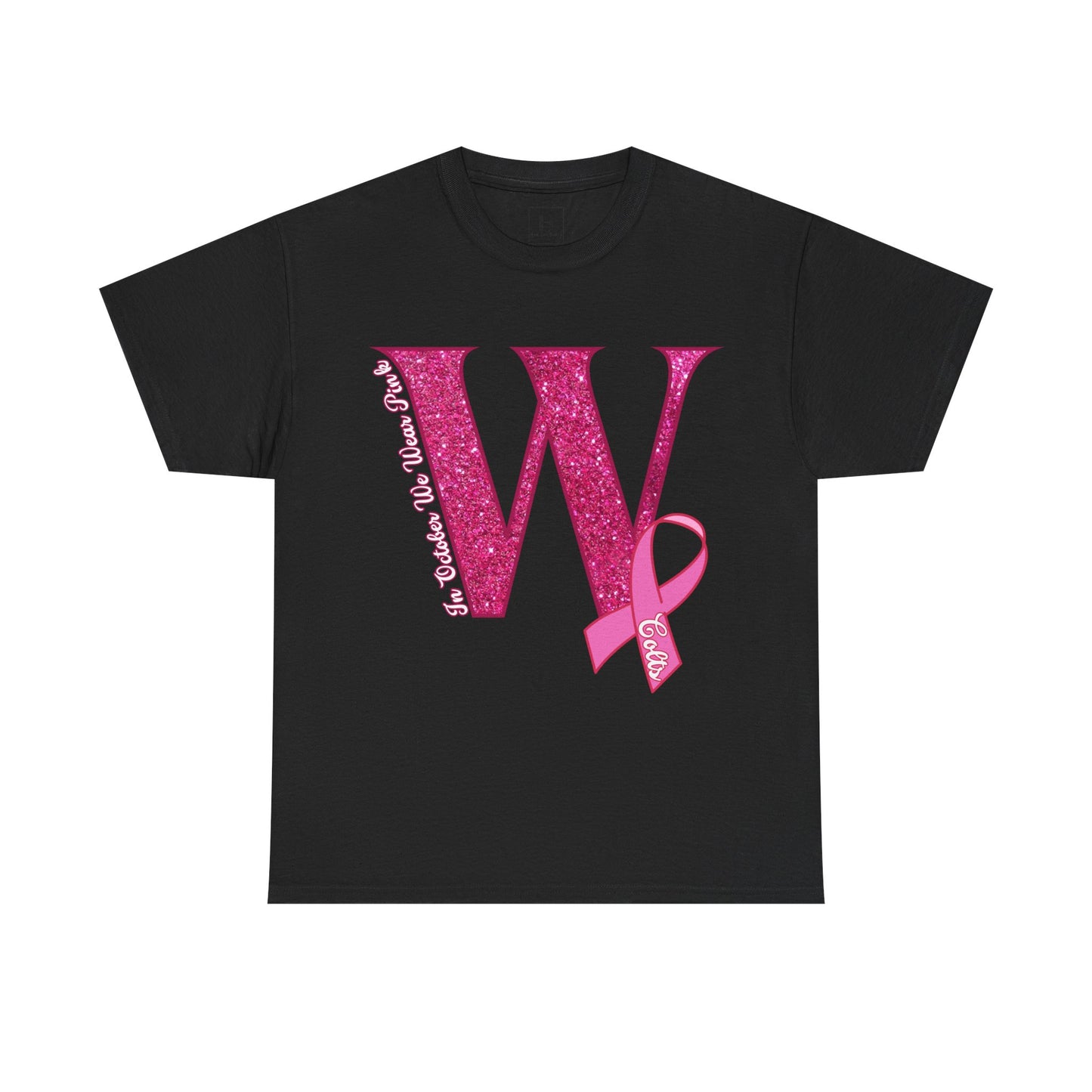 West Jessamine Colts; In October We Wear Pink; Breast Cancer Awareness Month - Unisex Tee