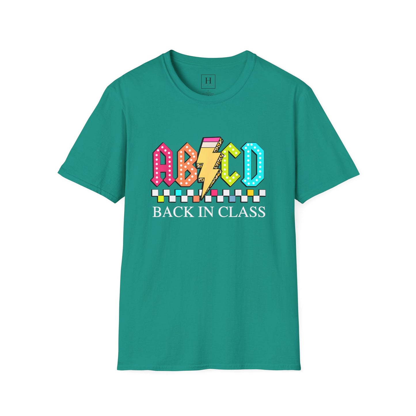ABCD TOUR Teacher T-Shirt (Front & Back)