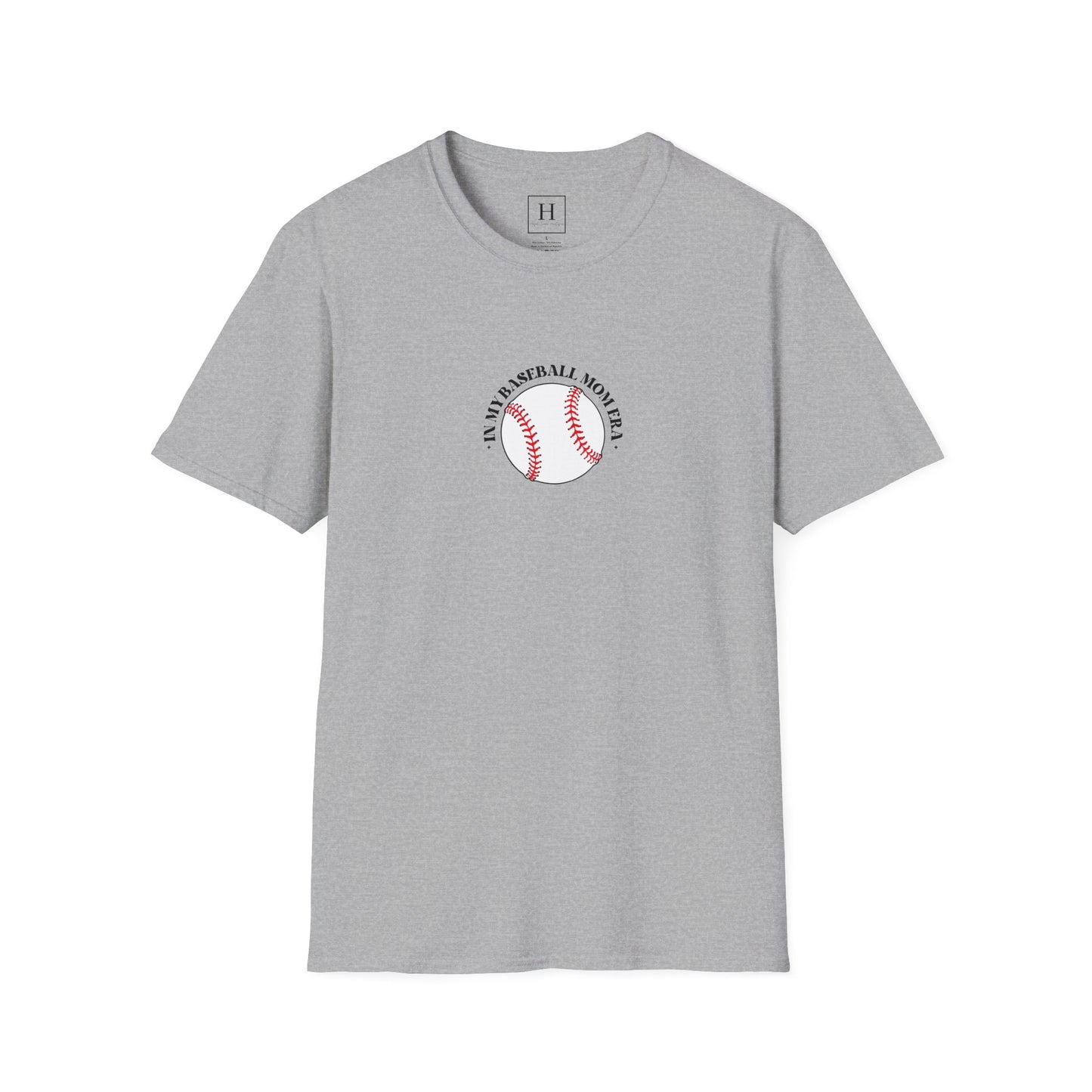 In my baseball mom era front and back Jersey Short Sleeve Tee
