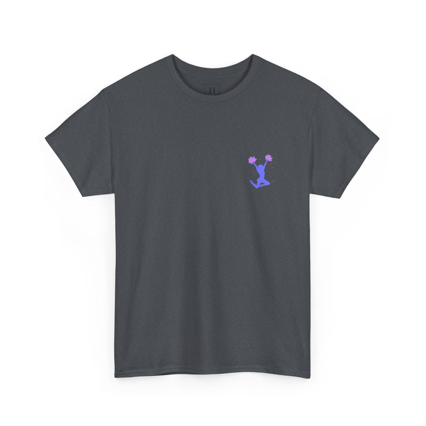 in my cheerleading era front and back cheer adult t-shirt