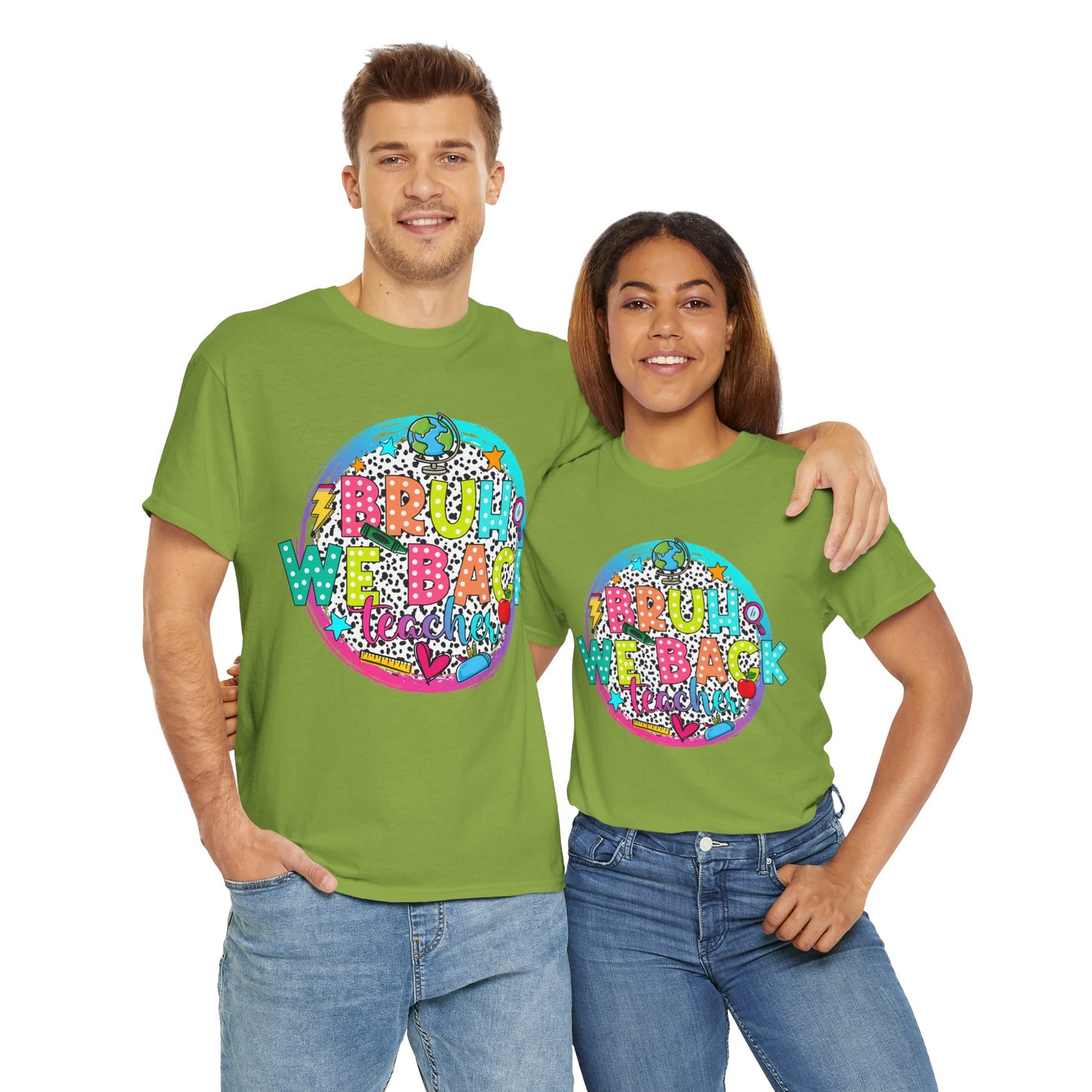 Bruh We Back Teacher T-Shirt