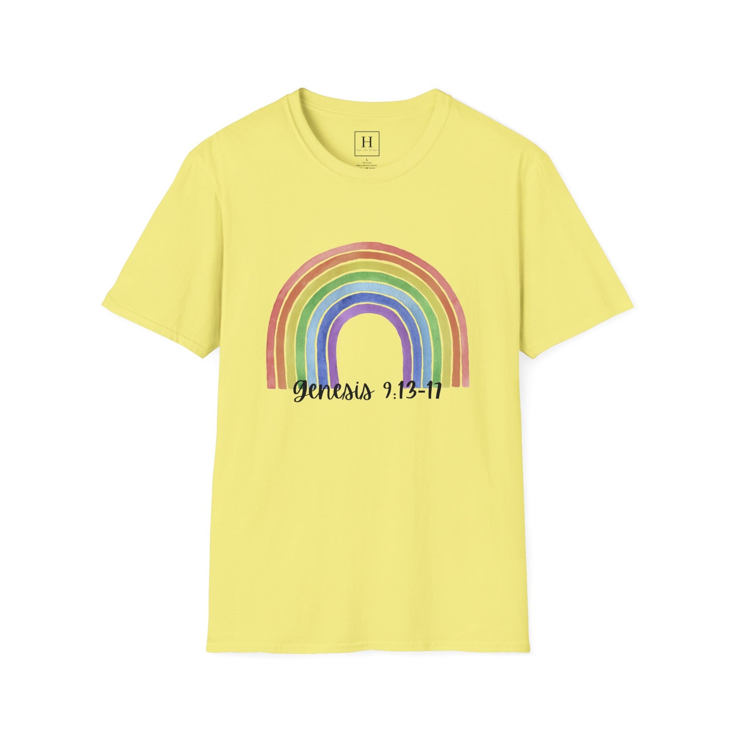 Rainbow Genesis 13 Christian T-shirt