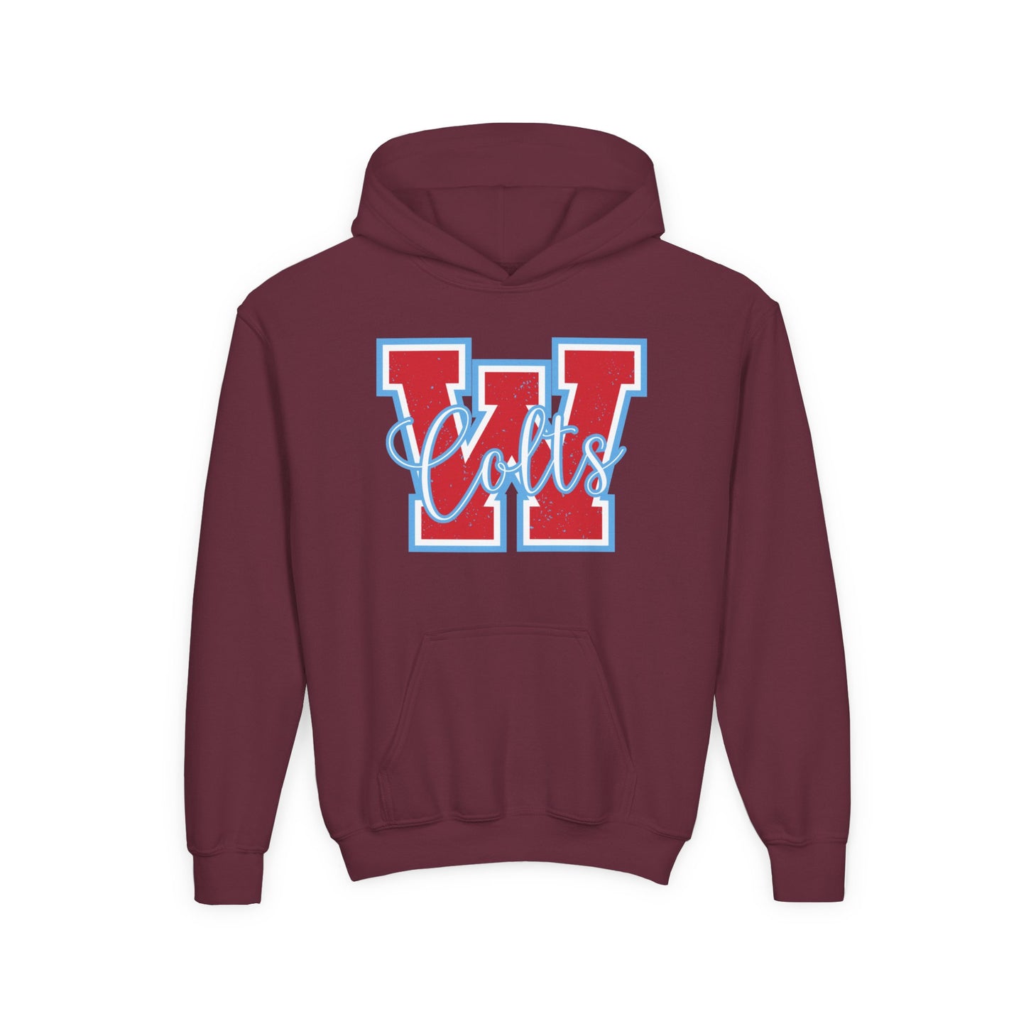 YOUTH -- (W) West Jessamine Colts - Hoodie