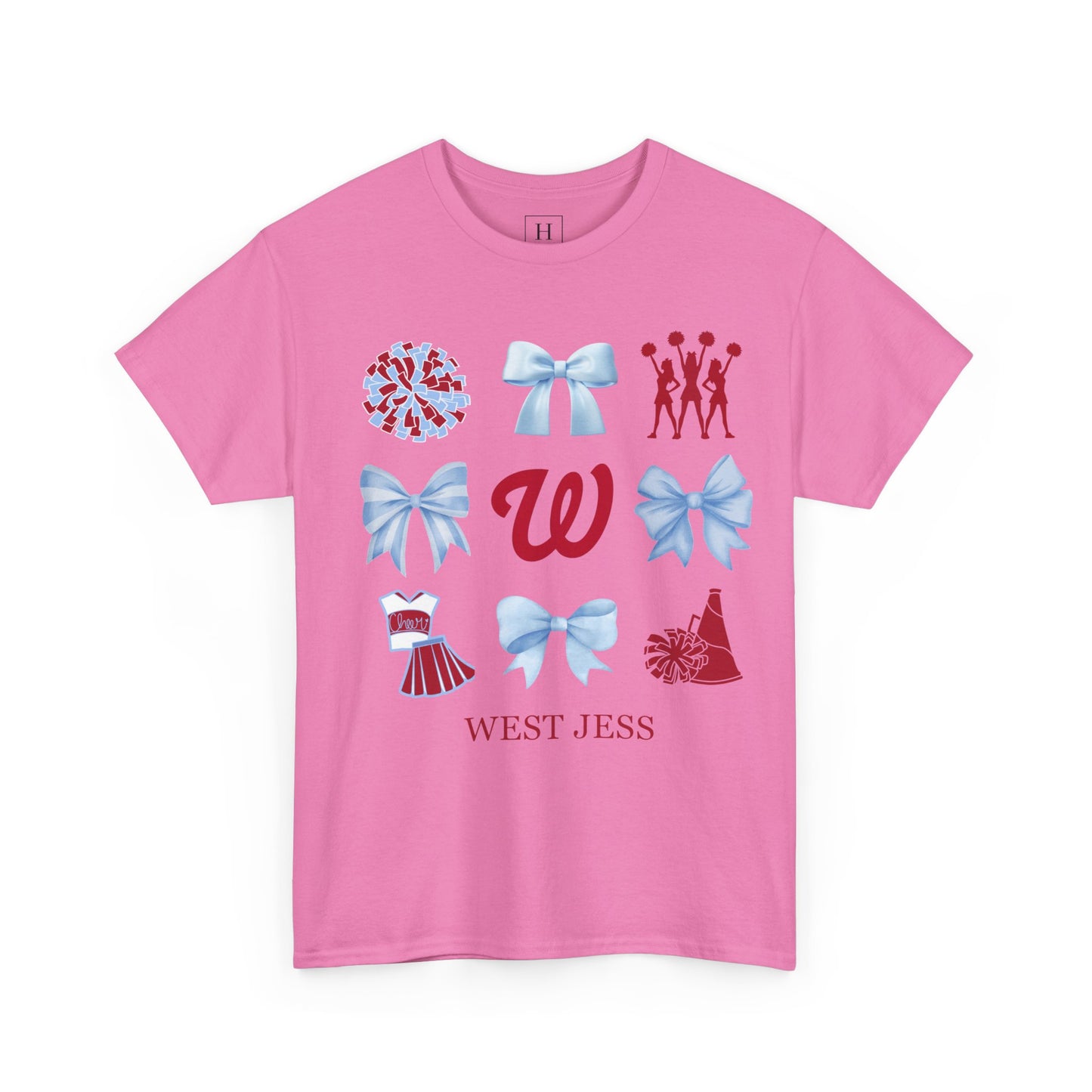 West Jessamine Colts Coquette Cheer Bows - Unisex Tee