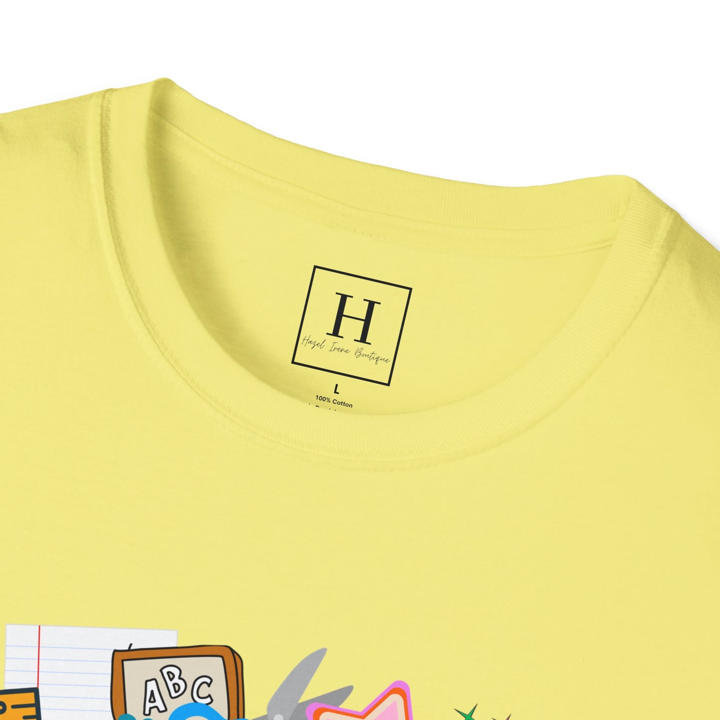 Retro Teacher T-Shirt (Front Only)