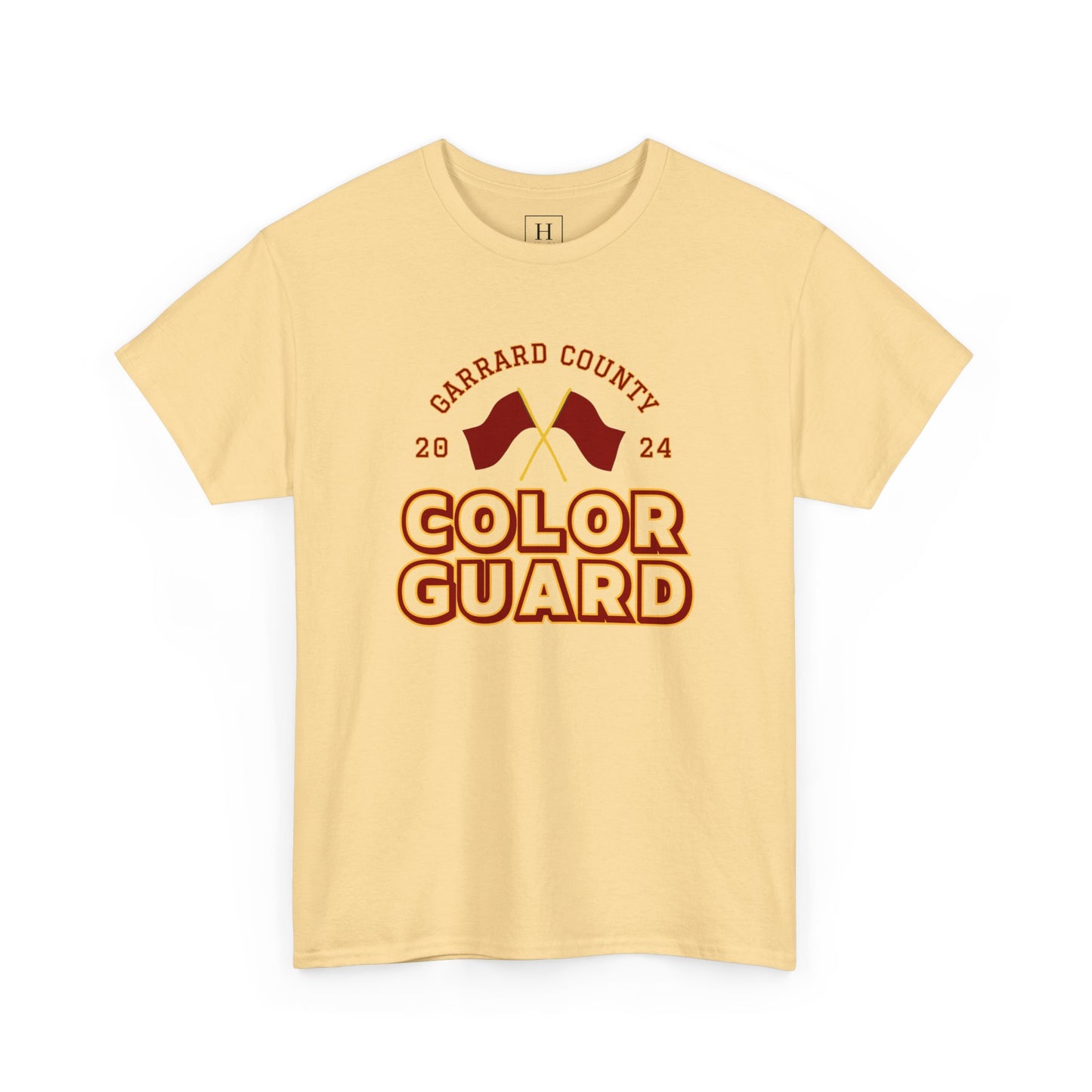 Garrard County Color Guard T-Shirt (Front Only)