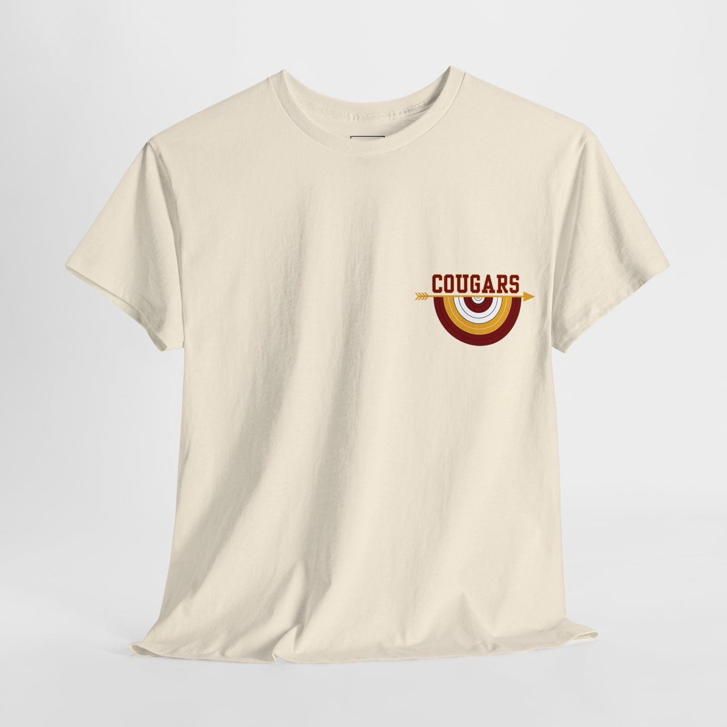 Garrard Cougars Archery T-Shirt (Front and Back)