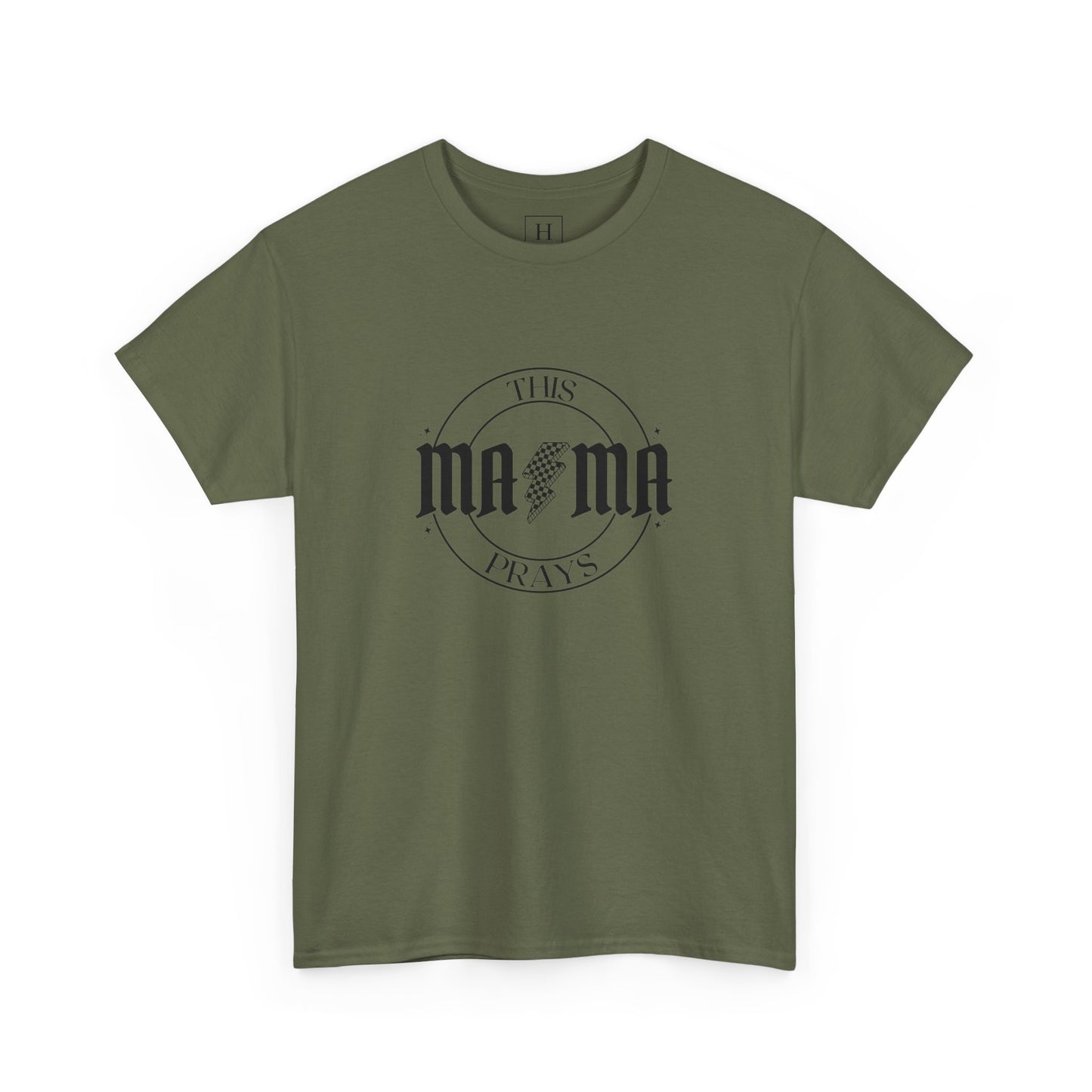 This Mama Prays Christian Short Sleeve Tee