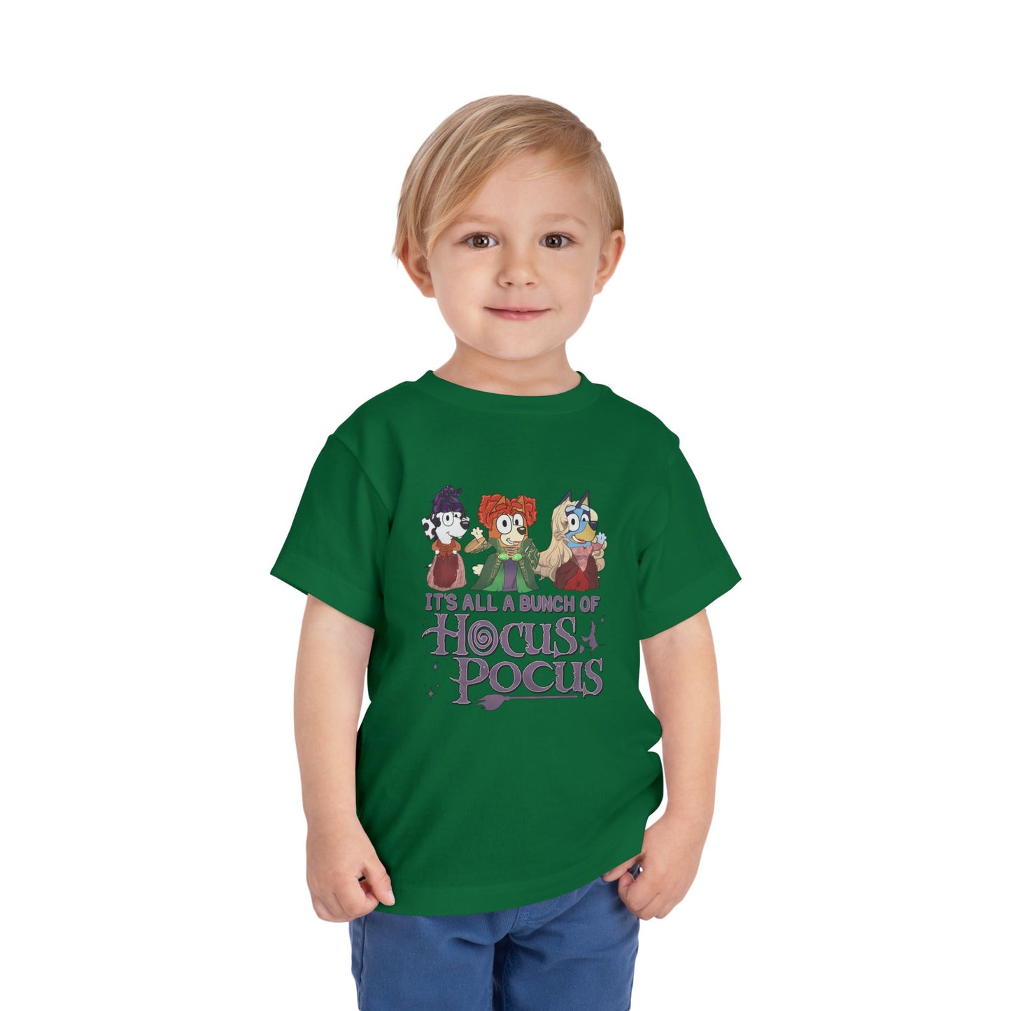Toddler Bluey Hocus Pocus Halloween T-shirt