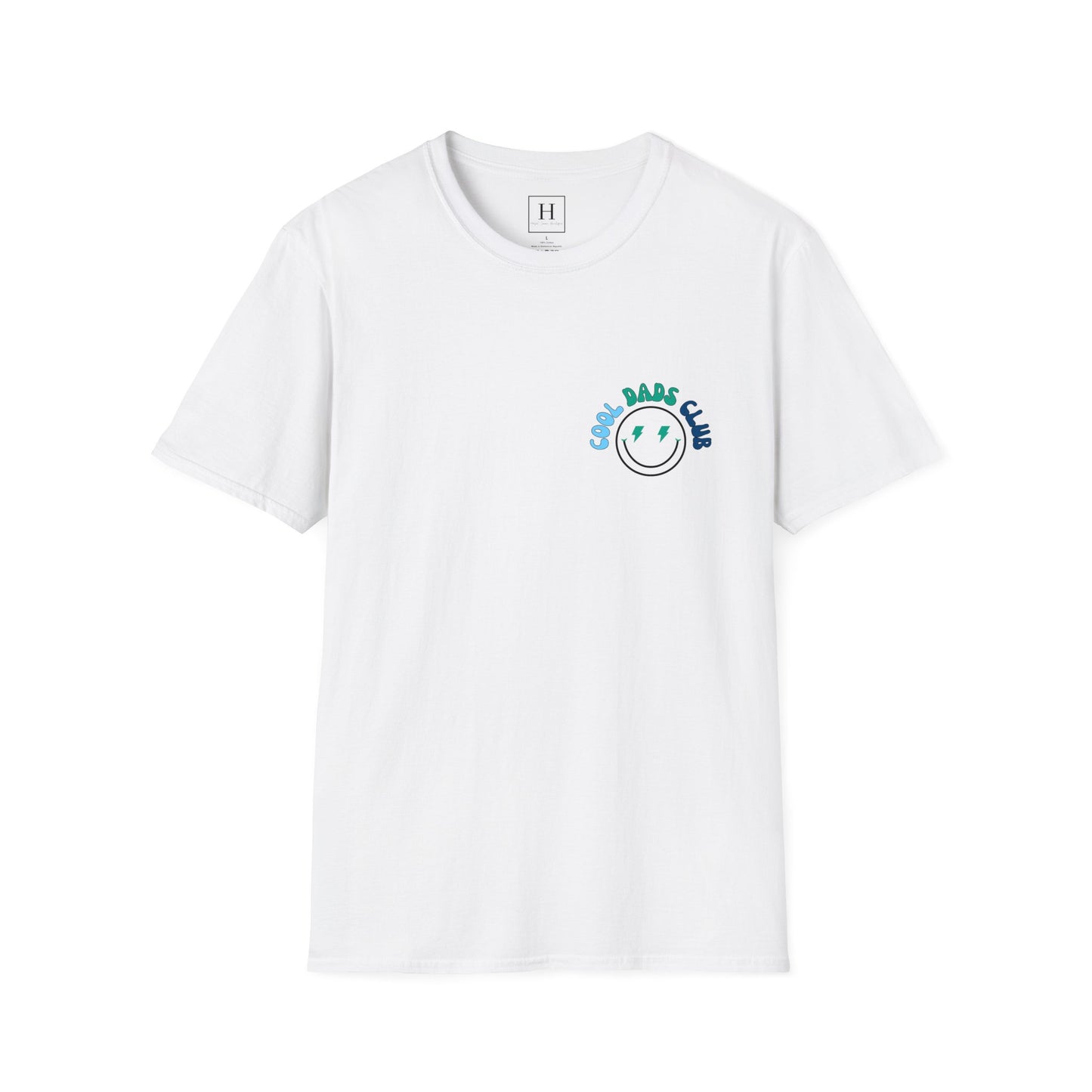 Cool Dads Club T-Shirt (front and back)