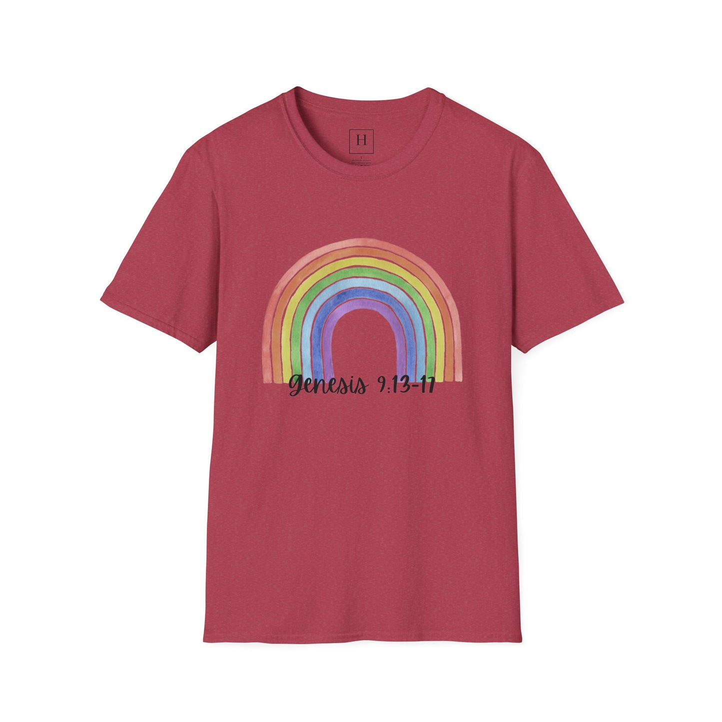 Rainbow Genesis 13 Christian T-shirt