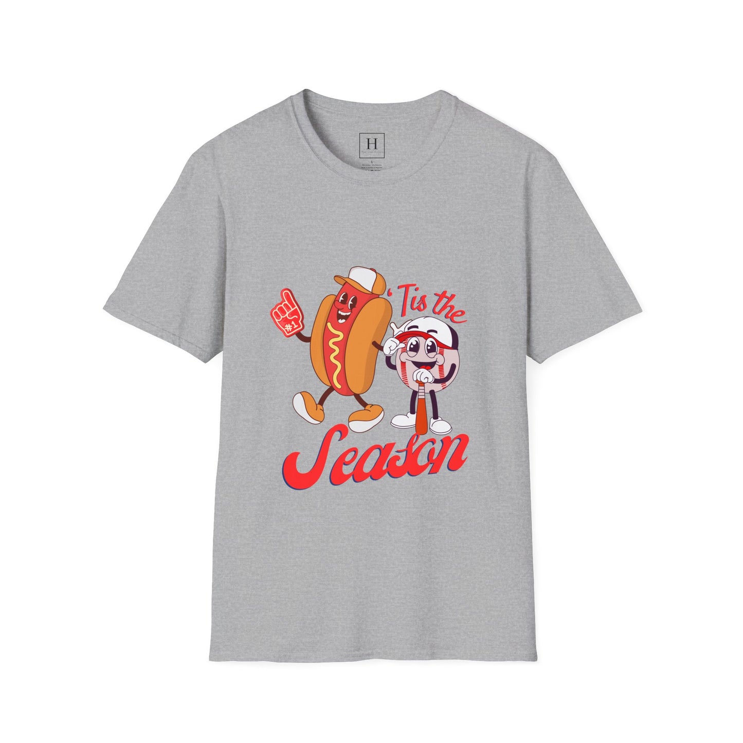 Tis the season baseball Short Sleeve Tee