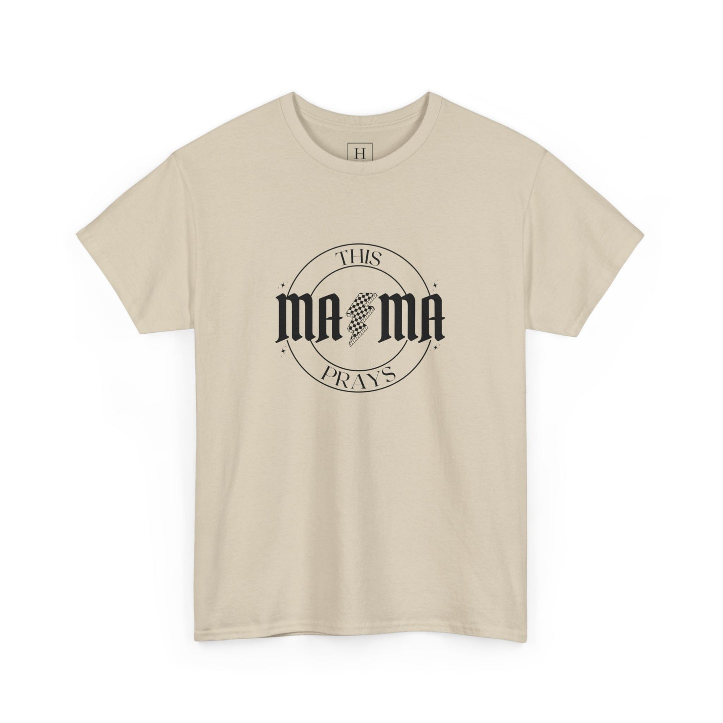 This Mama Prays Christian Short Sleeve Tee