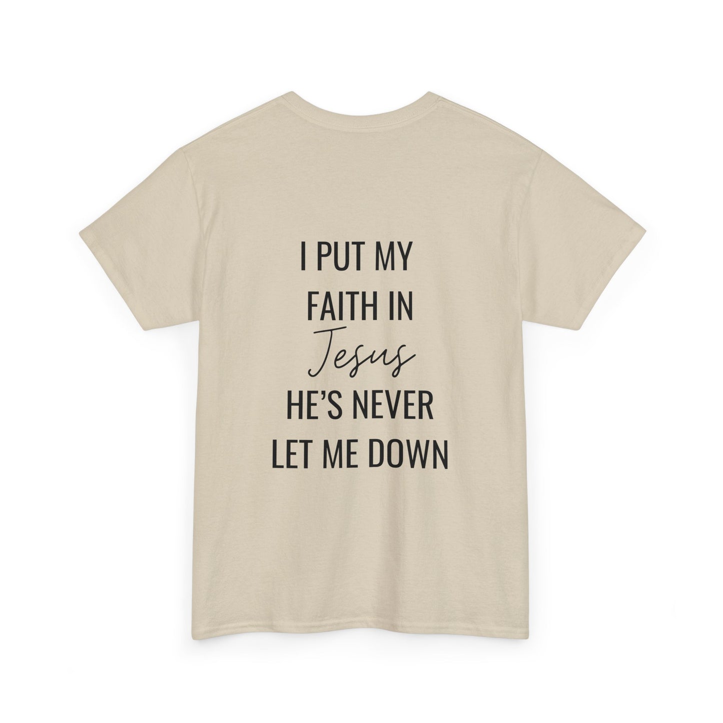 faith in jesus christian shirt