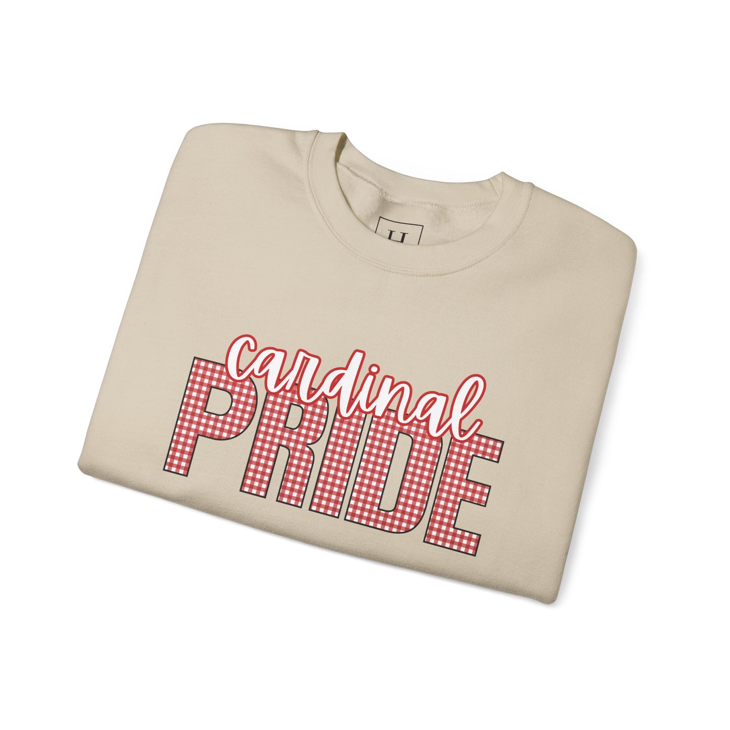 Cardinal Checker Pride Sweater