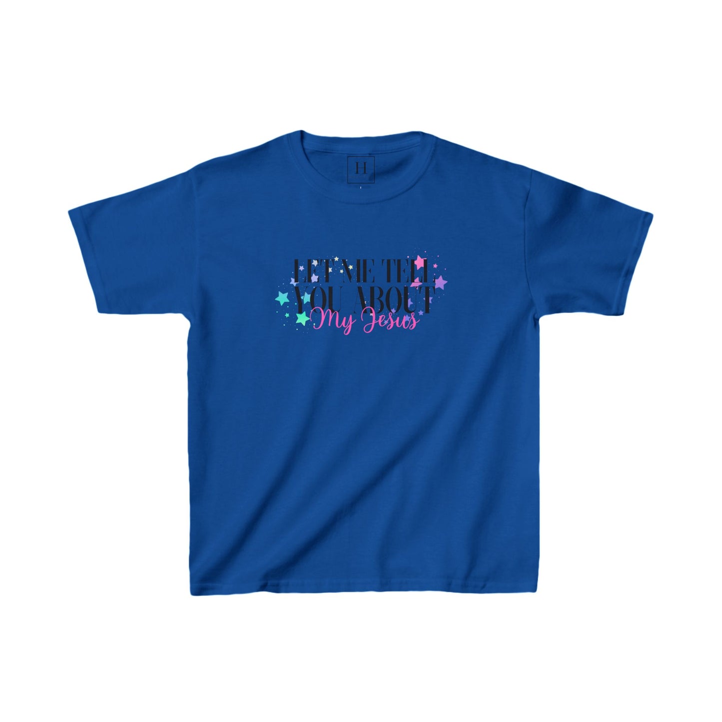 Youth - Let Me Tell You About My Jesus Christian Heavy Cotton Tee