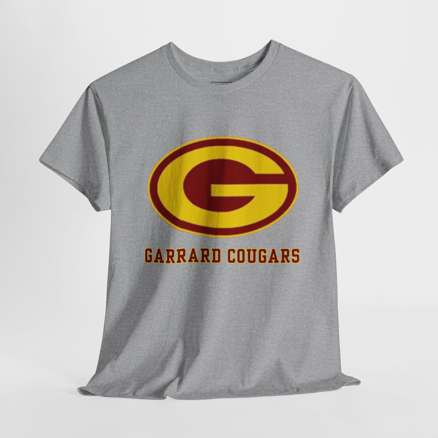 Gold (G) Garrard Middle Cougars T-Shirt (Front Only)