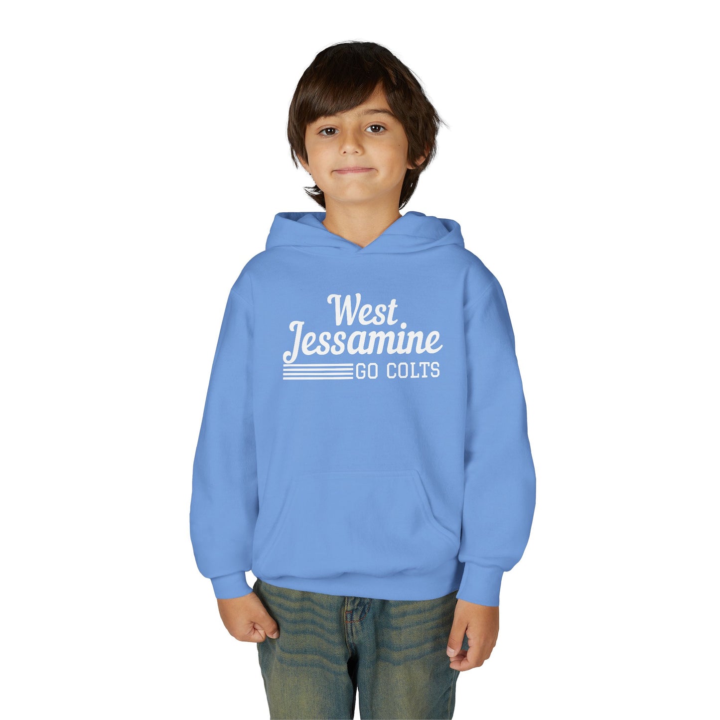 Youth Crewneck HOODIE - West Jessamine Colts - Unisex