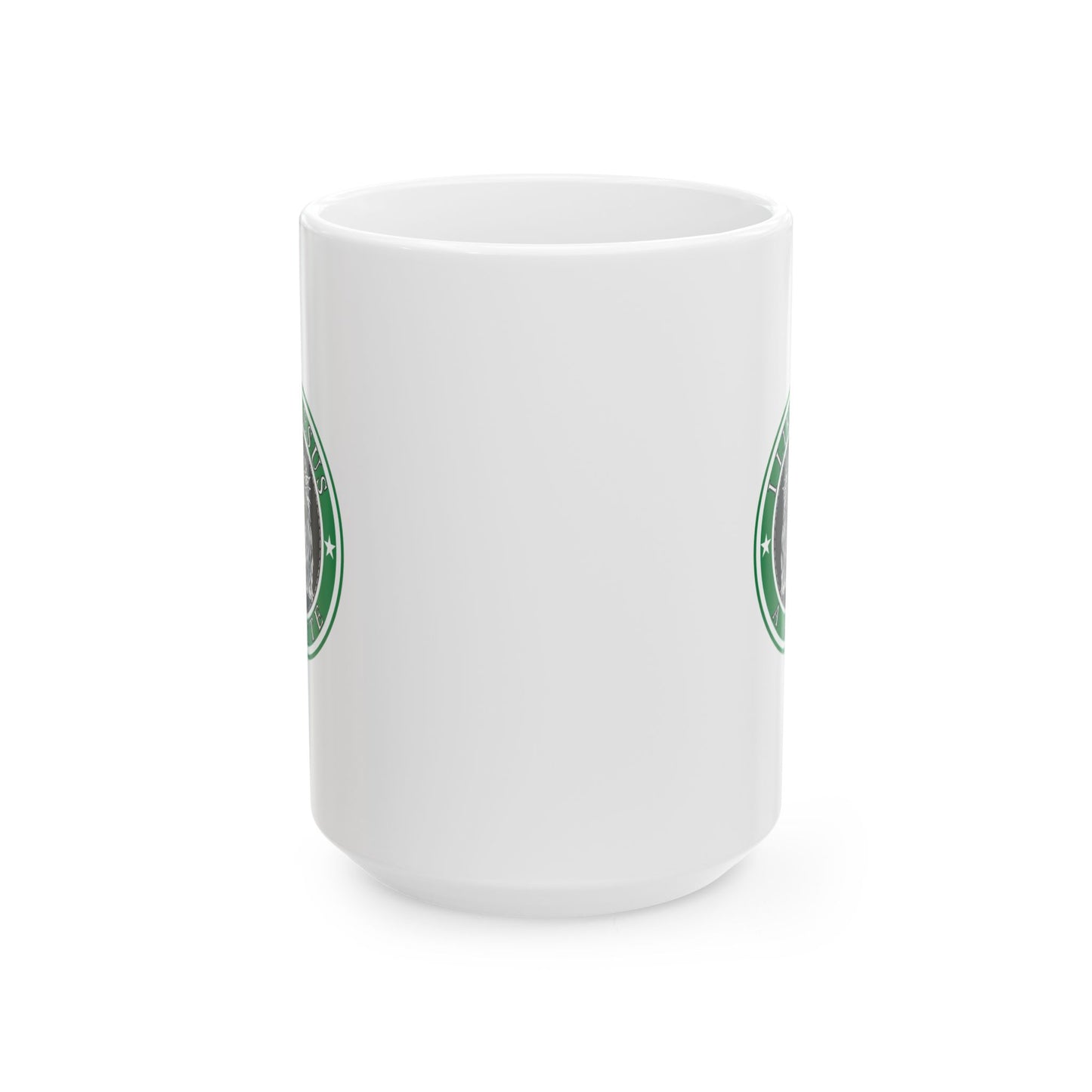 I Like Jesus A Latte Starbucks Jesus Logo Christian Ceramic Mug, (11oz, 15oz)