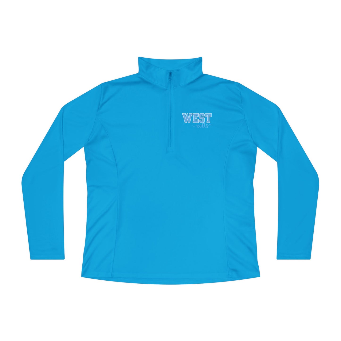 WEST JESSAMINE COLTS --- Stylish Womens Quarter-Zip Pullover for Casual Elegance, Comfortable Layering, Athletic Wear, Spring Fashion, Gift for Mom, College Apparel
