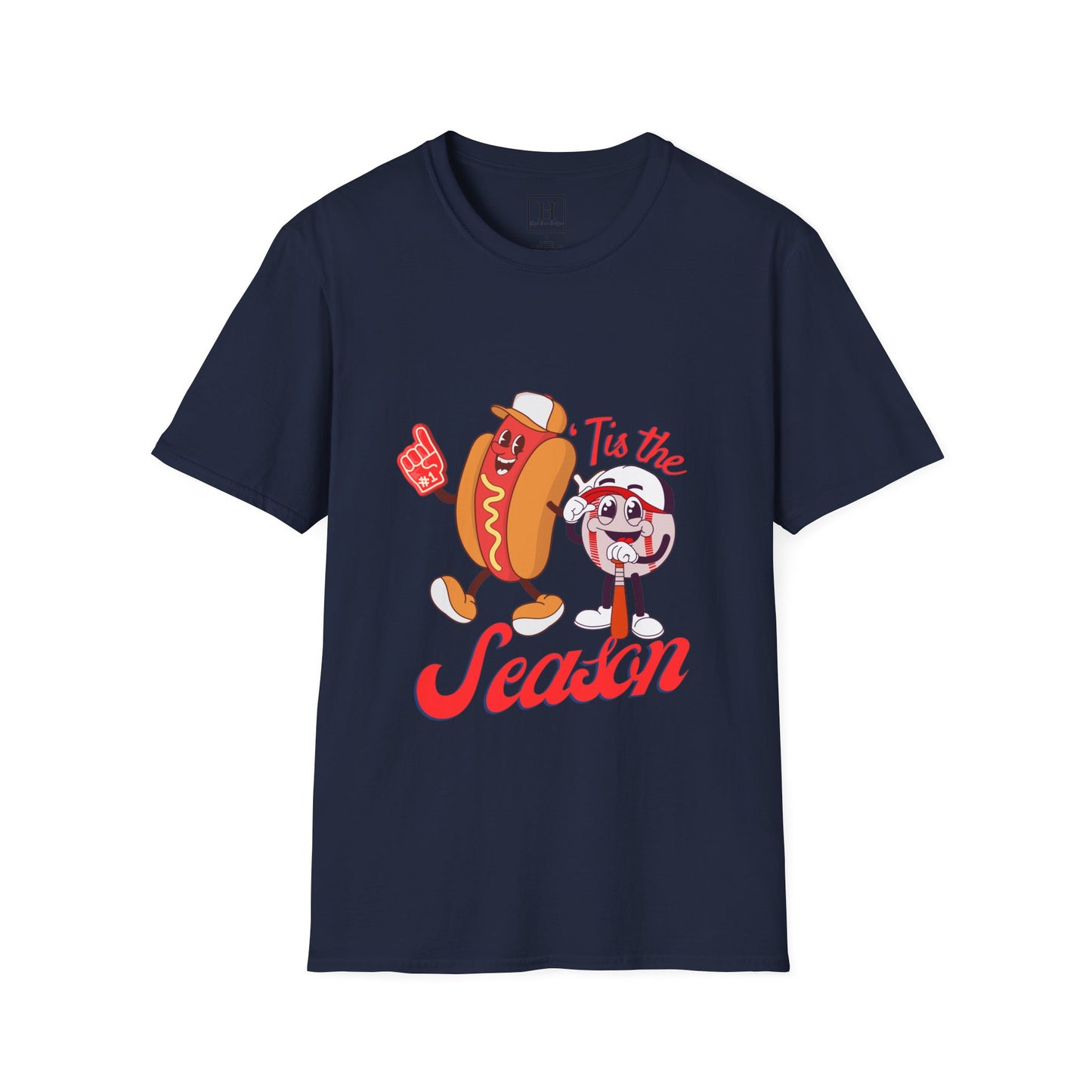 Tis the season baseball Short Sleeve Tee